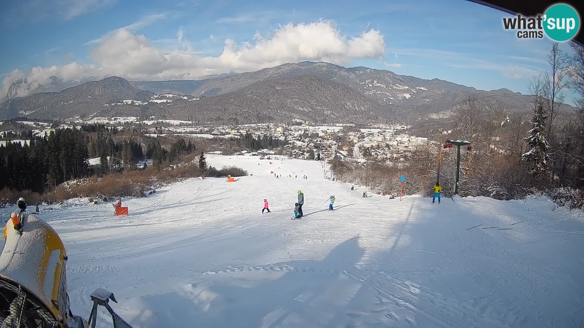 Livekamera Bohinjska Bistrica – Liveblick von der Skistation Kozji Hrbet