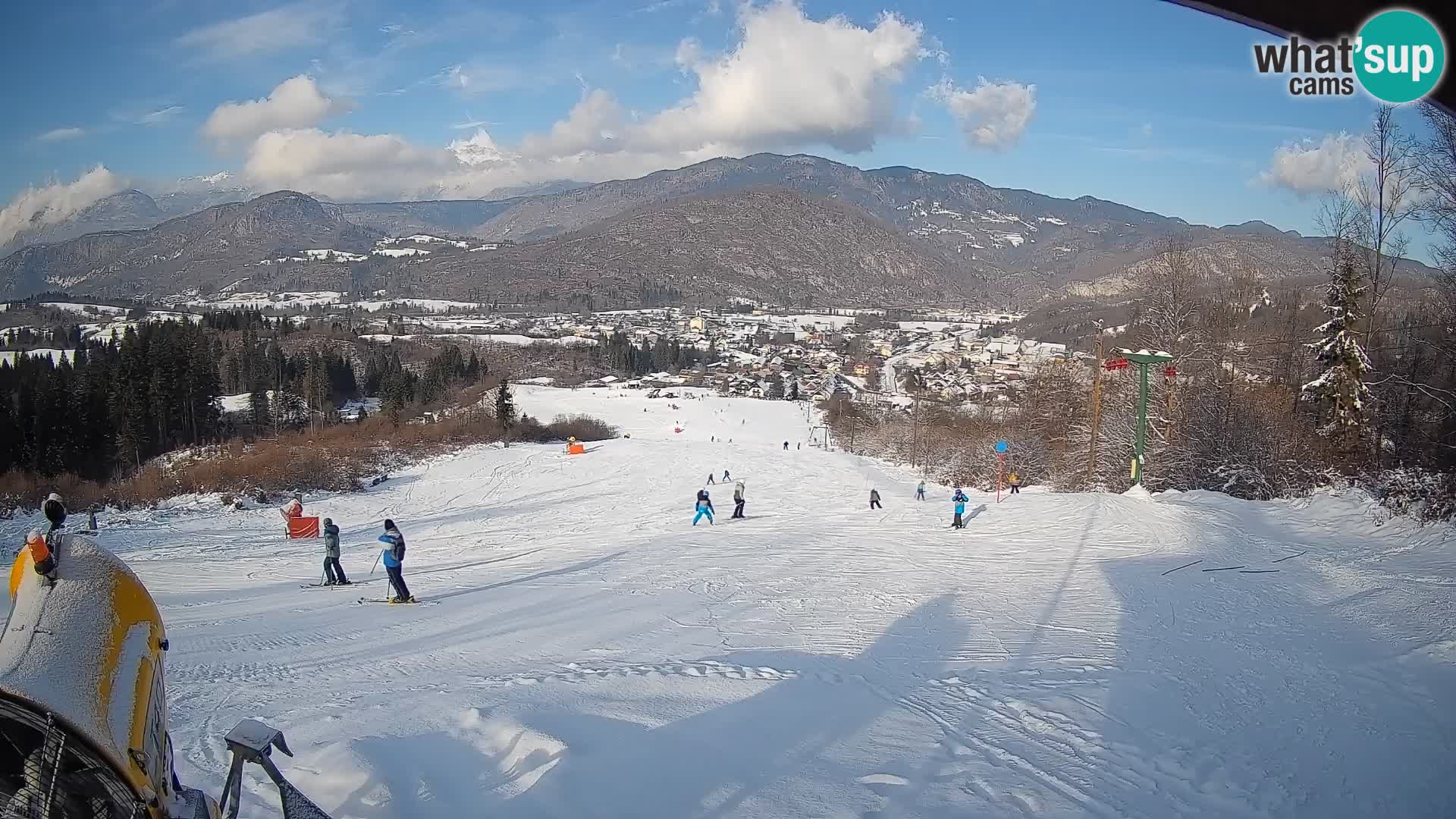 Webcam Bohinjska Bistrica – Live View from Kozji Hrbet Ski Station