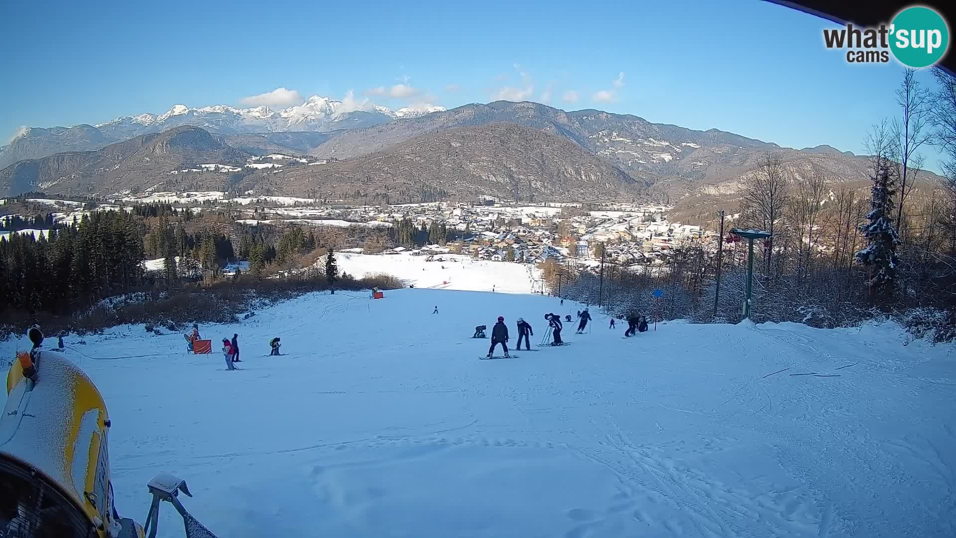 Webcam Bohinjska Bistrica – Live View from Kozji Hrbet Ski Station