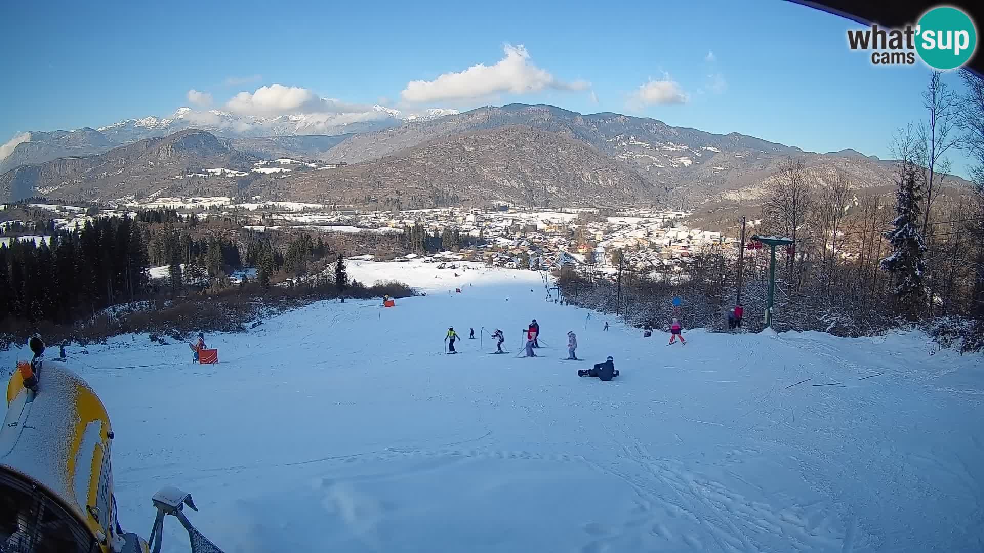 Webcam Bohinjska Bistrica – Live View from Kozji Hrbet Ski Station