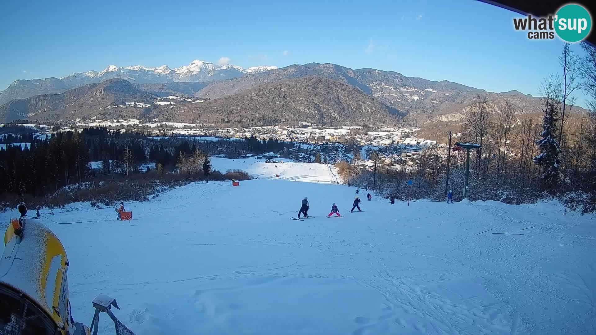 Livekamera Bohinjska Bistrica – Liveblick von der Skistation Kozji Hrbet