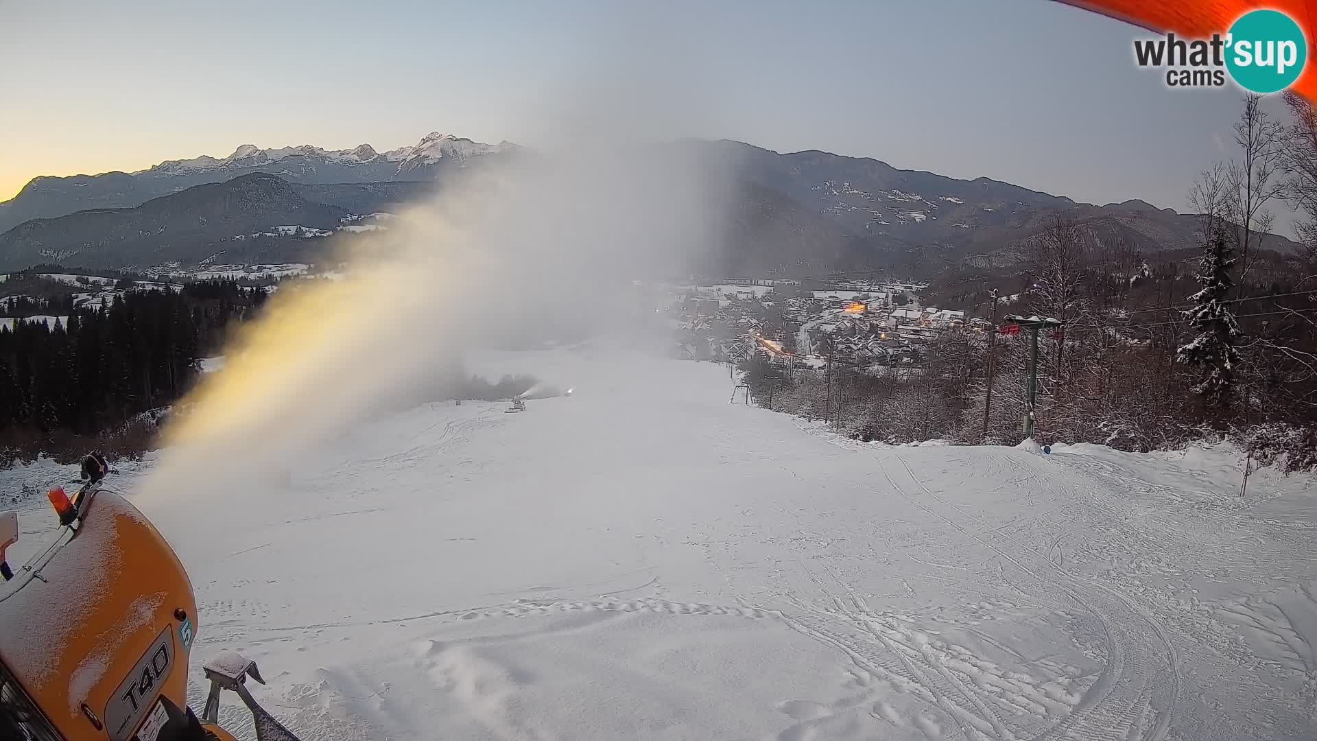 Webcam Bohinjska Bistrica – Vue en direct depuis la station de ski Kozji Hrbet