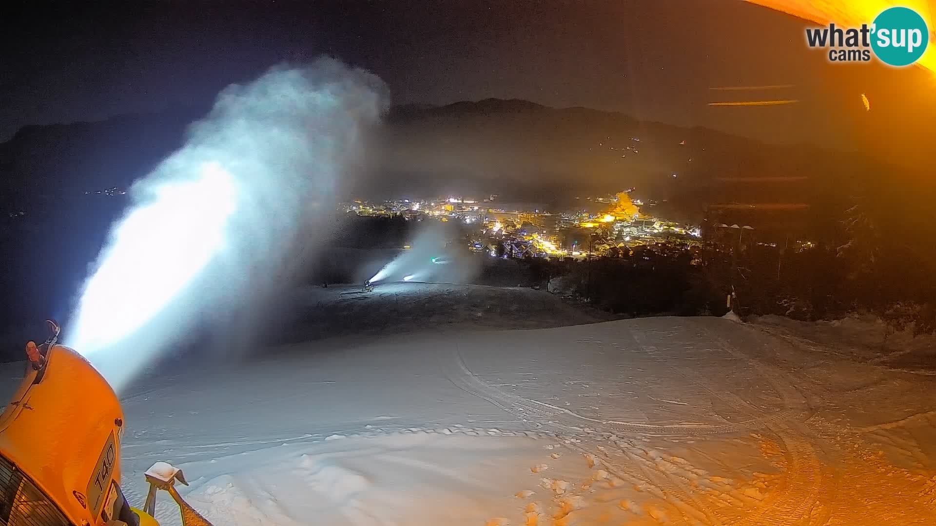 Webcam Bohinjska Bistrica – Vista live dalla stazione sciistica Kozji Hrbet