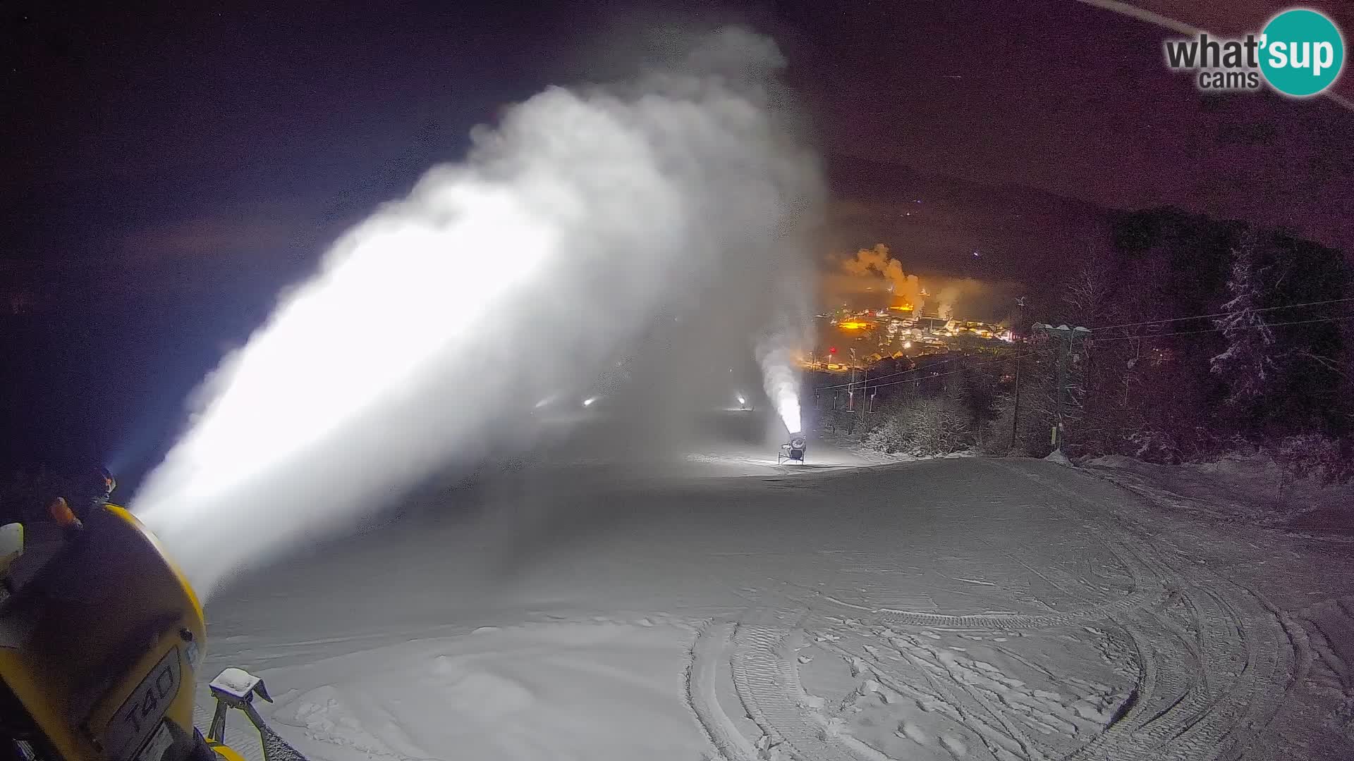 Webcam Bohinjska Bistrica – Live View from Kozji Hrbet Ski Station