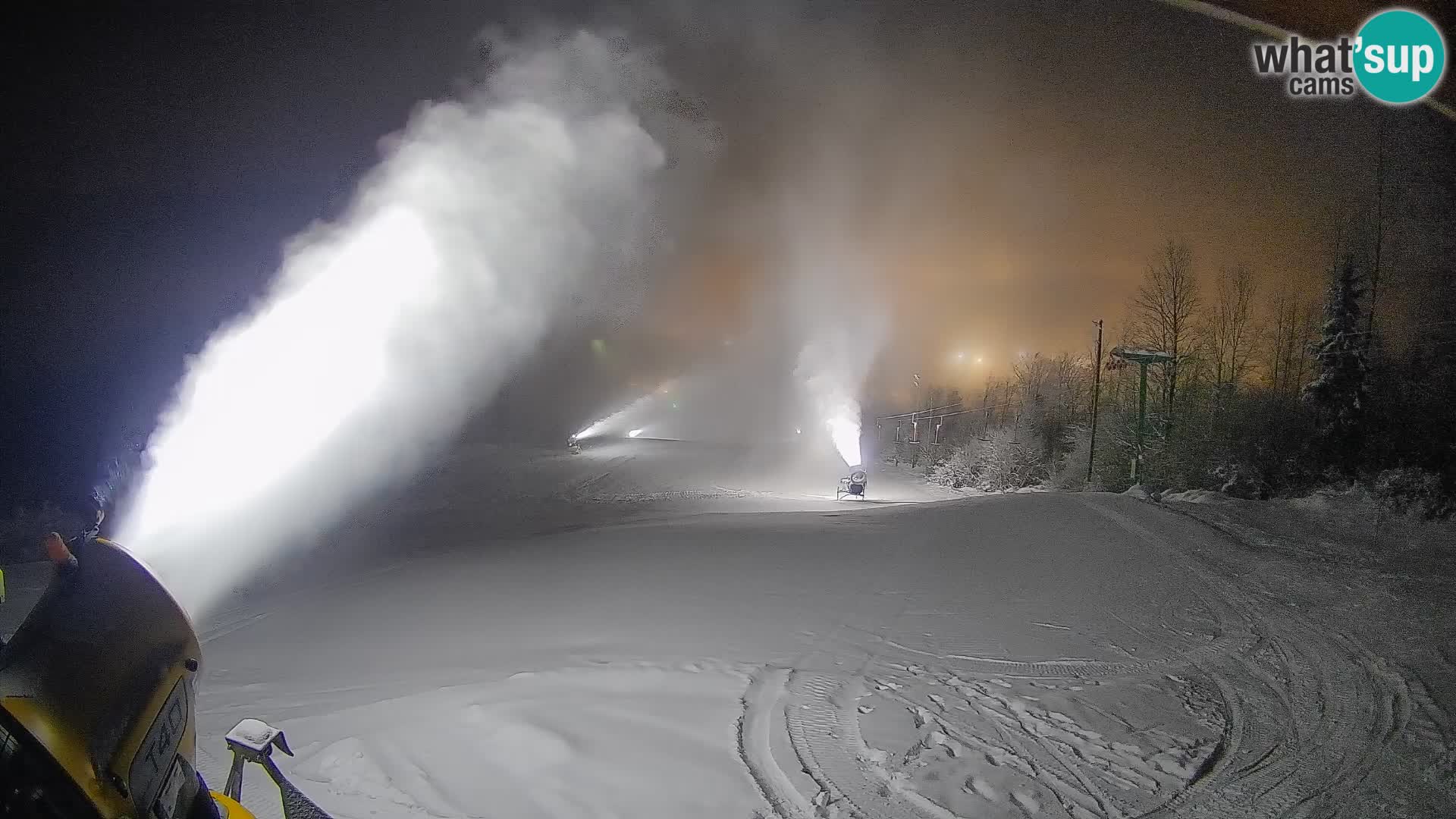 Webcam Bohinjska Bistrica – Live View from Kozji Hrbet Ski Station