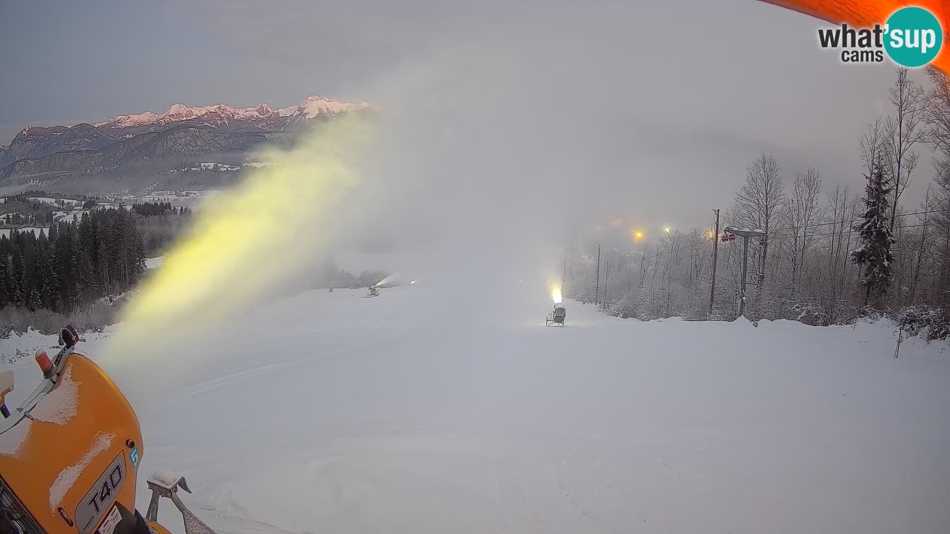 Webcam Bohinjska Bistrica – Live View from Kozji Hrbet Ski Station