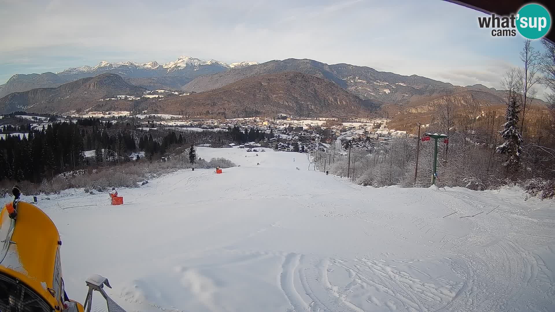Webcam Bohinjska Bistrica – Vue en direct depuis la station de ski Kozji Hrbet