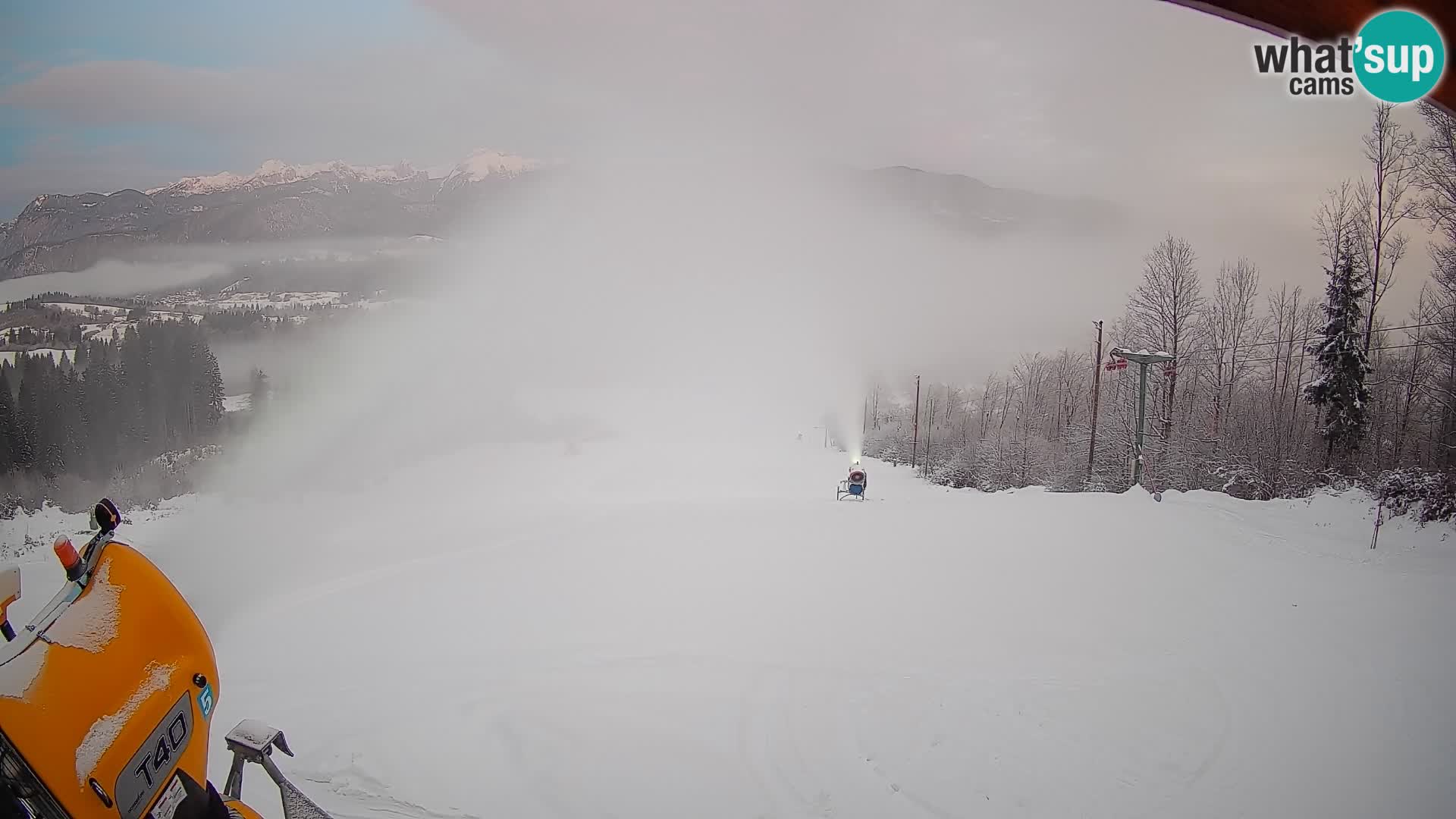 Webcam Bohinjska Bistrica – Live View from Kozji Hrbet Ski Station