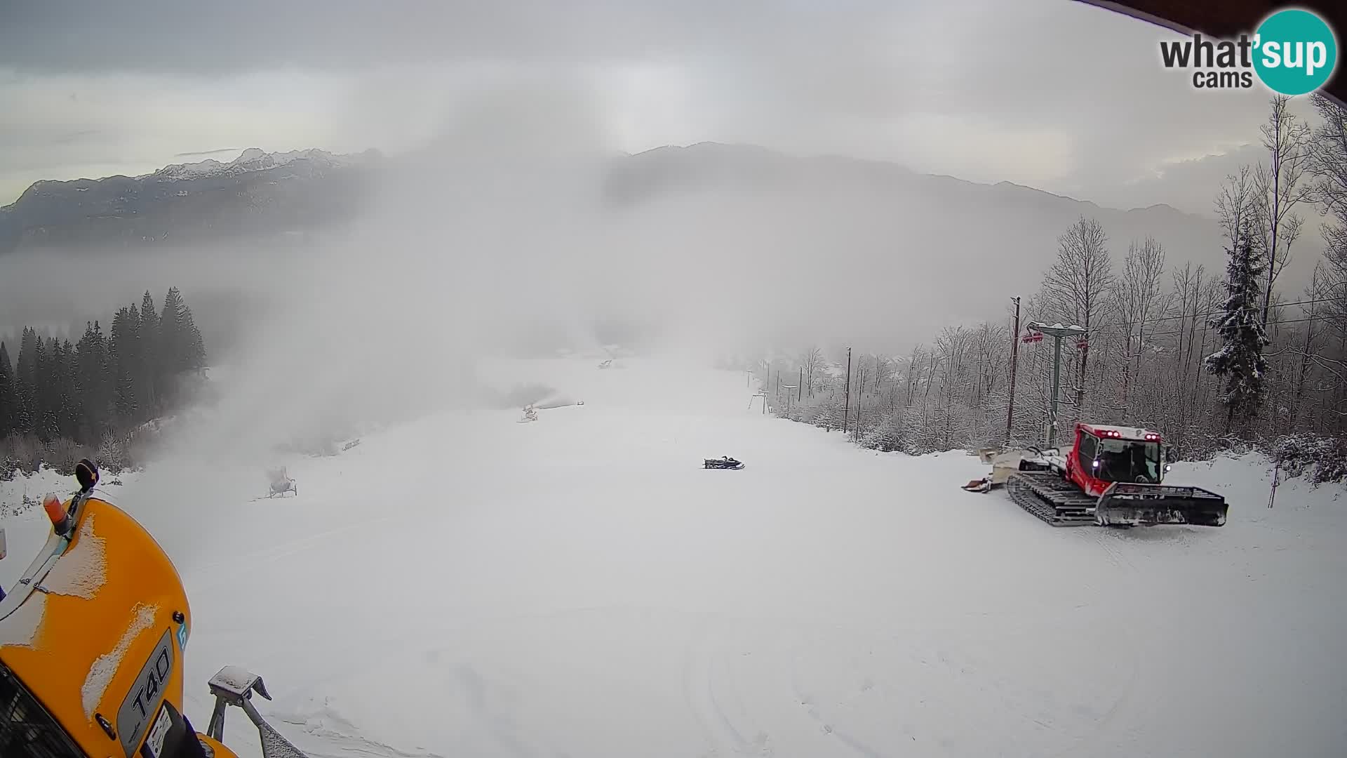 Webcam Bohinjska Bistrica – Vue en direct depuis la station de ski Kozji Hrbet