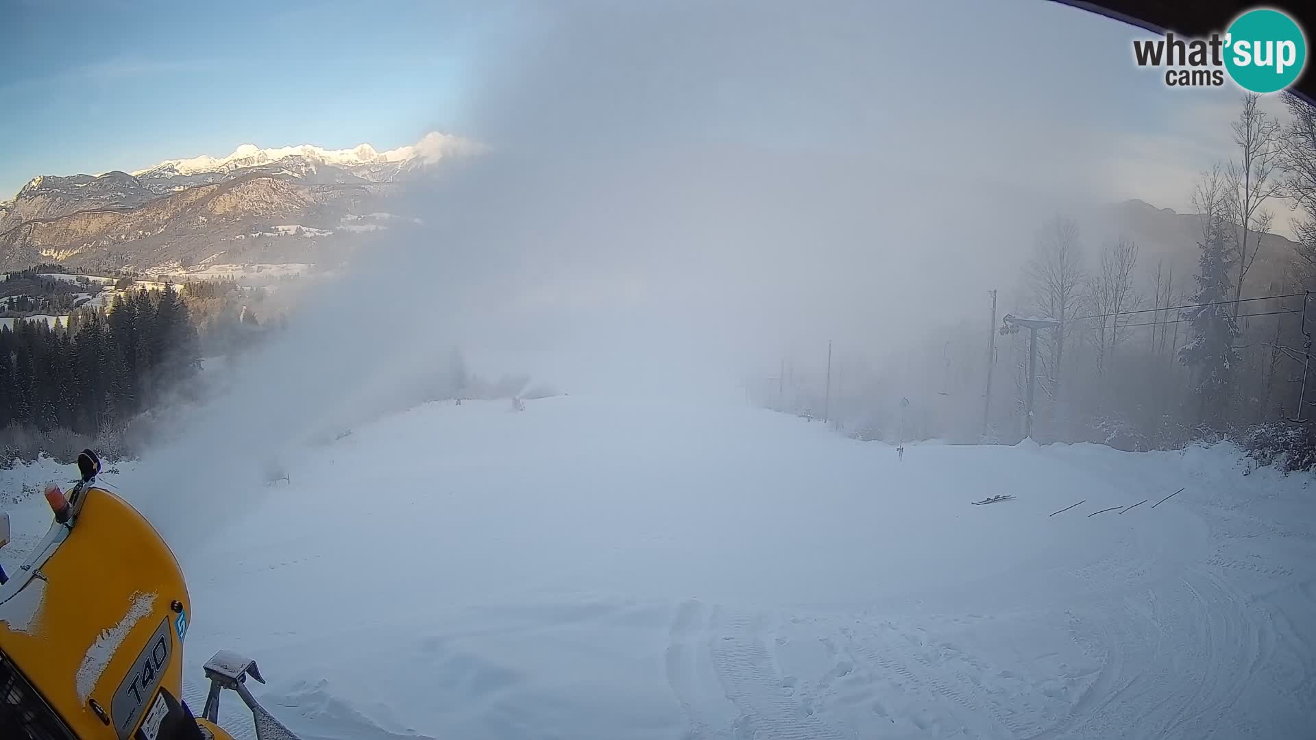 Webcam Bohinjska Bistrica – Vue en direct depuis la station de ski Kozji Hrbet