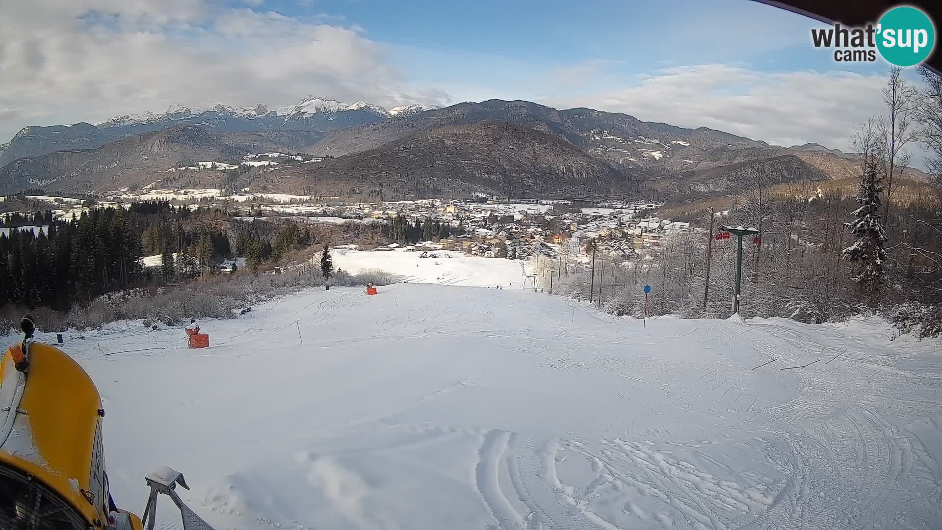 Livekamera Bohinjska Bistrica – Liveblick von der Skistation Kozji Hrbet