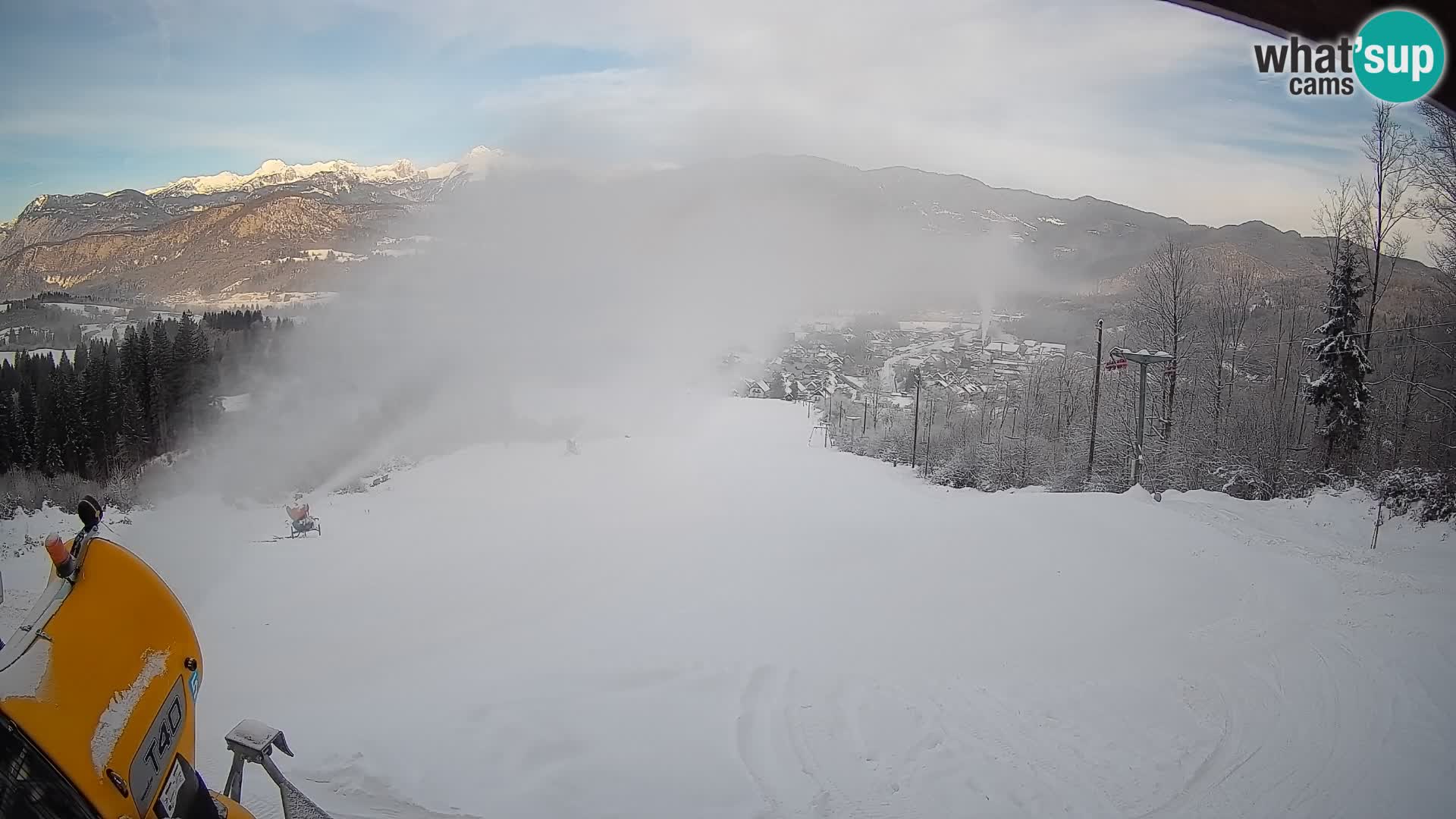 Livekamera Bohinjska Bistrica – Liveblick von der Skistation Kozji Hrbet