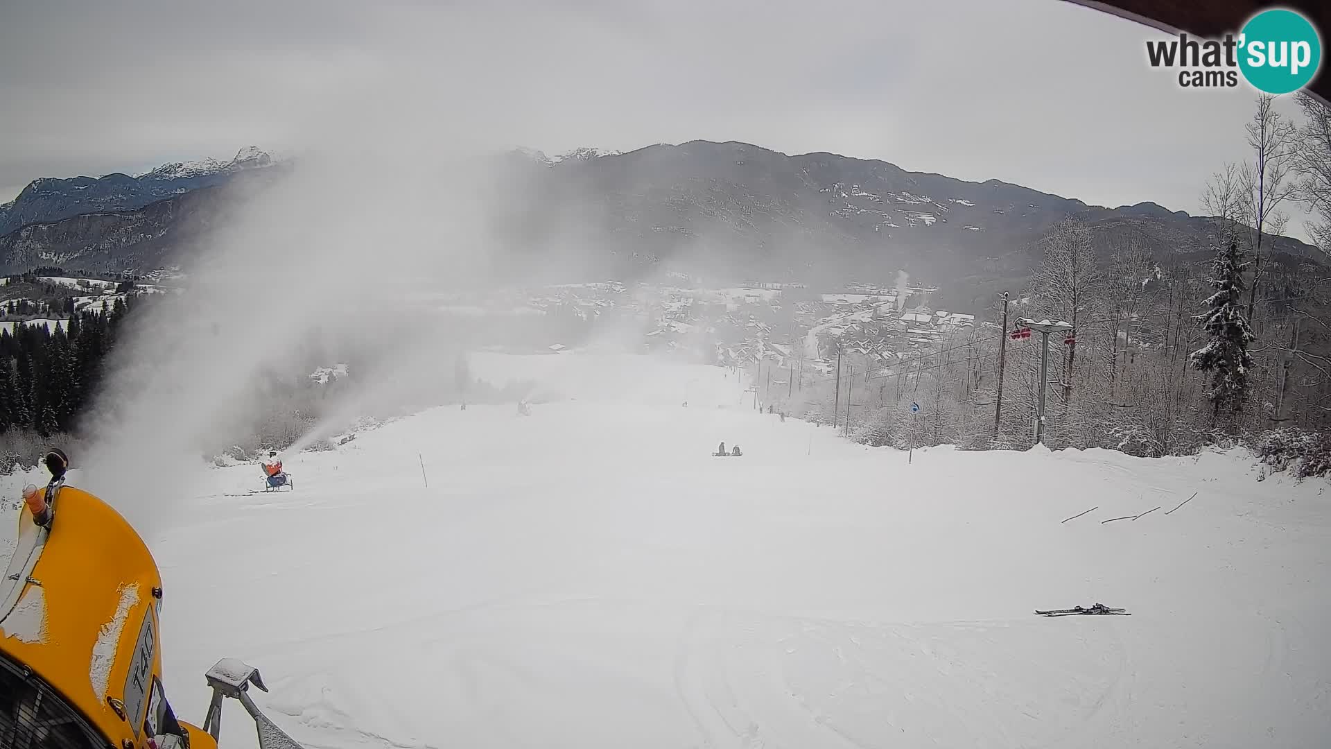 Webcam Bohinjska Bistrica – Vista live dalla stazione sciistica Kozji Hrbet