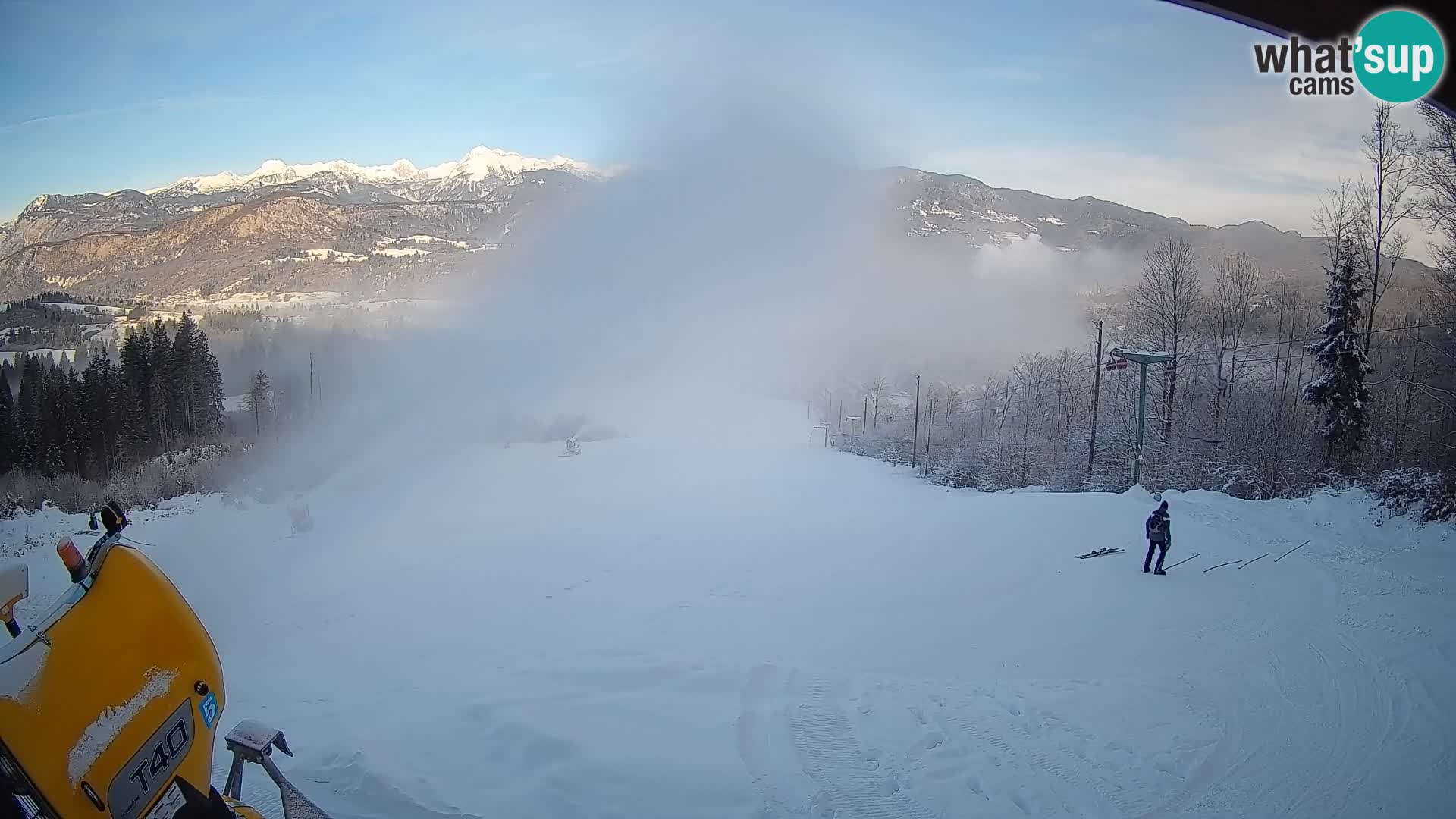 Webcam Bohinjska Bistrica – Live View from Kozji Hrbet Ski Station