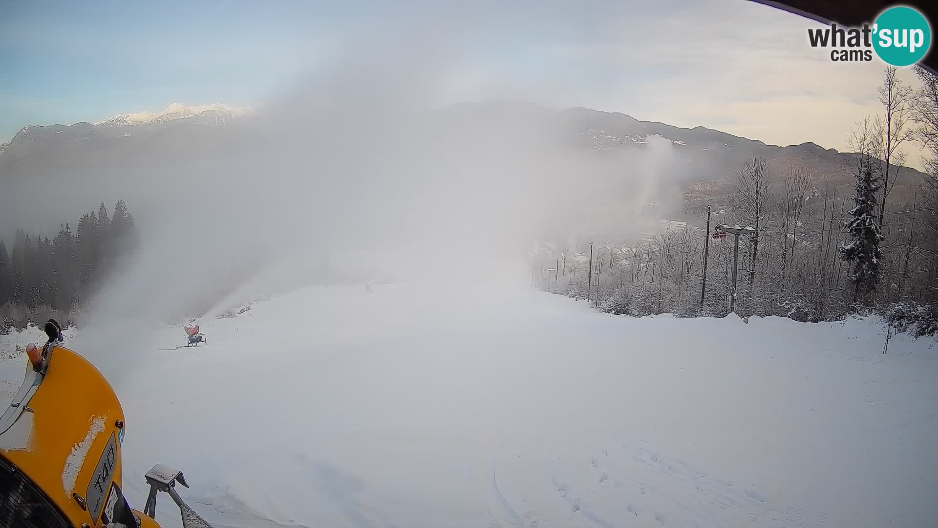 Webcam Bohinjska Bistrica – Live View from Kozji Hrbet Ski Station