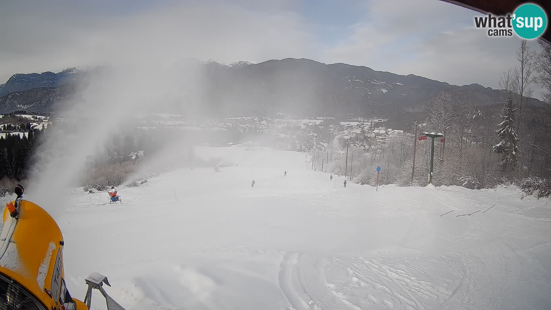 Livekamera Bohinjska Bistrica – Liveblick von der Skistation Kozji Hrbet