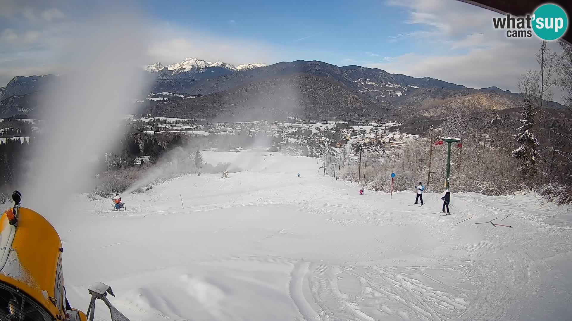 Webcam Bohinjska Bistrica – Vista live dalla stazione sciistica Kozji Hrbet