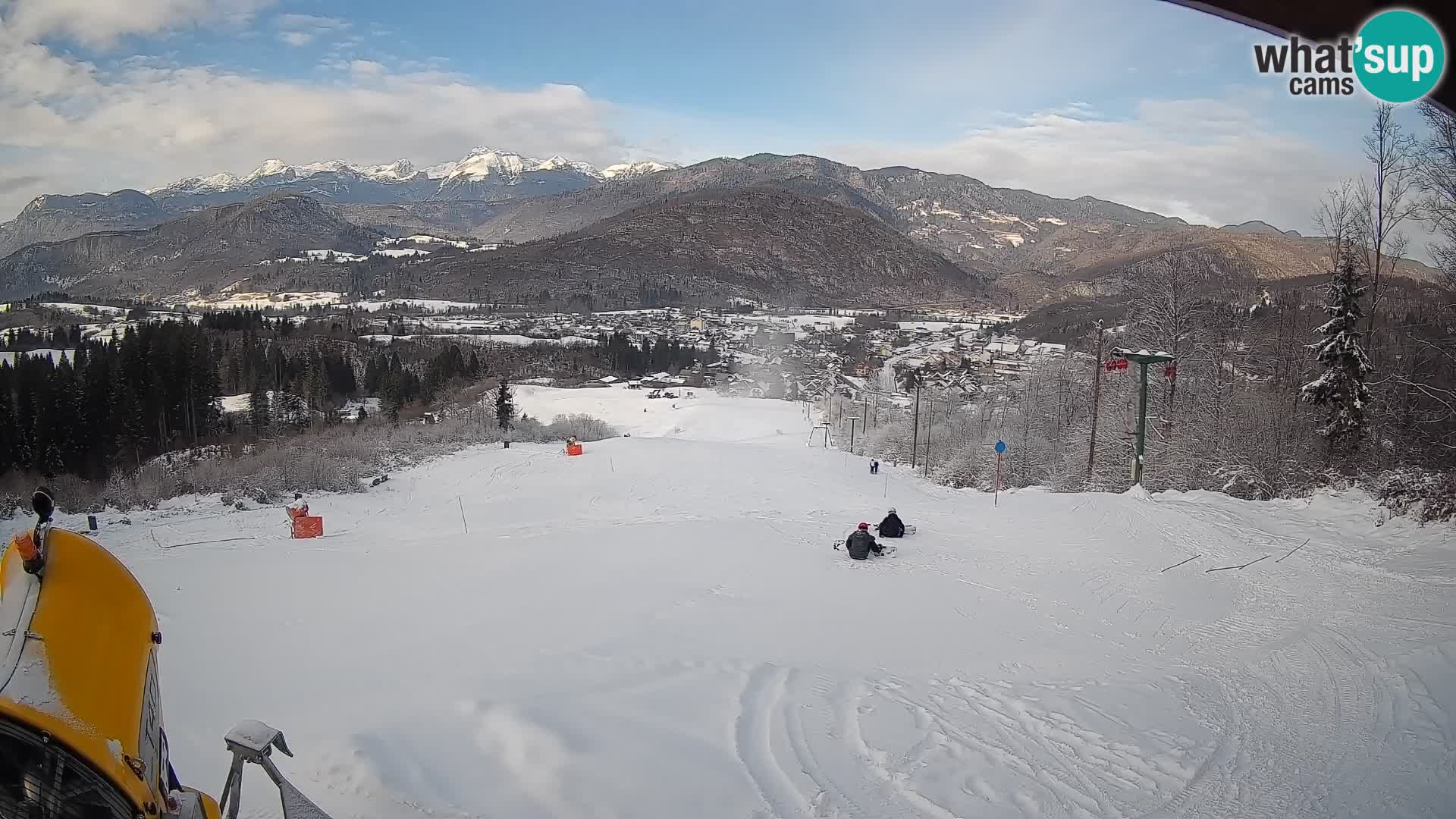 Webcam Bohinjska Bistrica – Vue en direct depuis la station de ski Kozji Hrbet