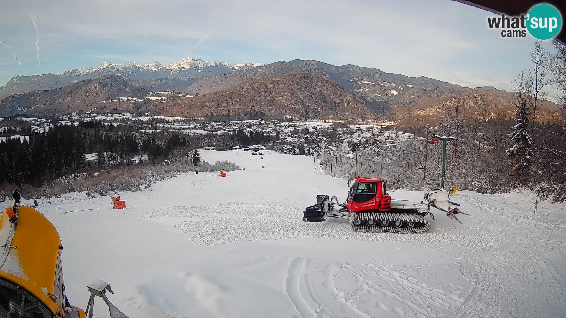 Webcam Bohinjska Bistrica – Vista live dalla stazione sciistica Kozji Hrbet