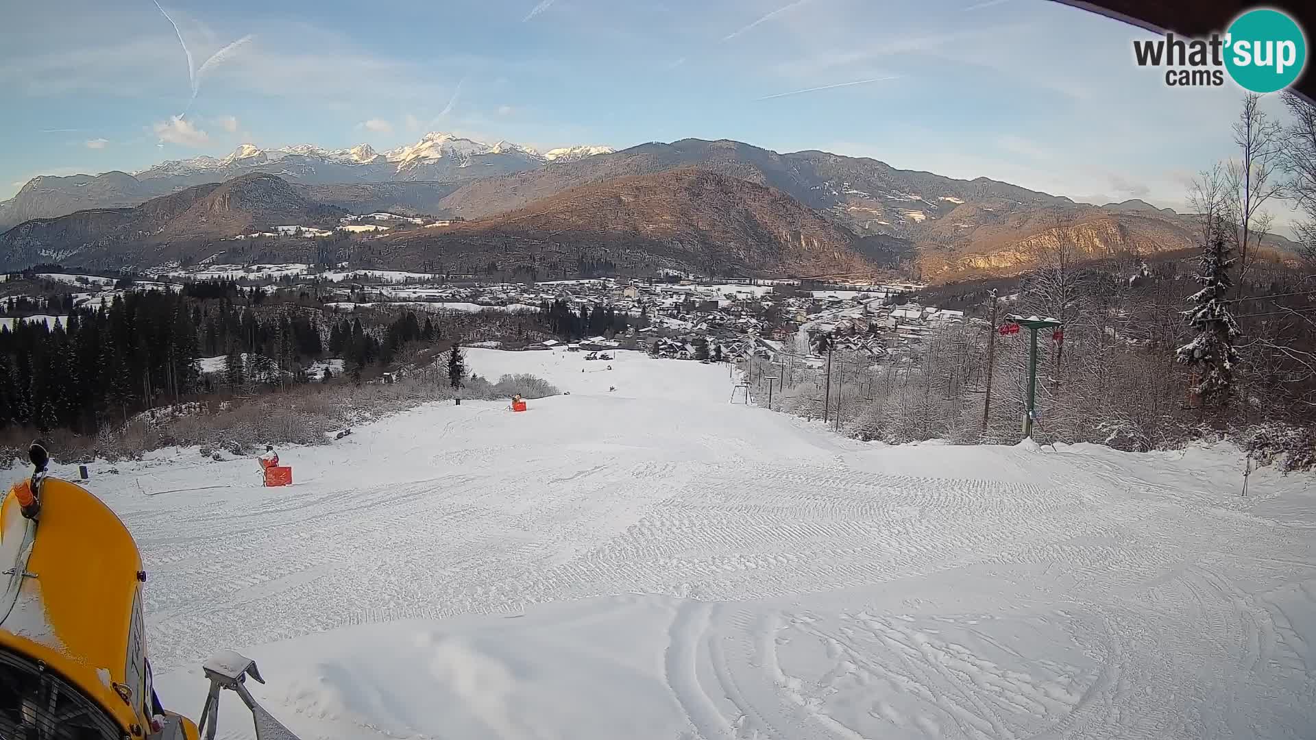 Livekamera Bohinjska Bistrica – Liveblick von der Skistation Kozji Hrbet