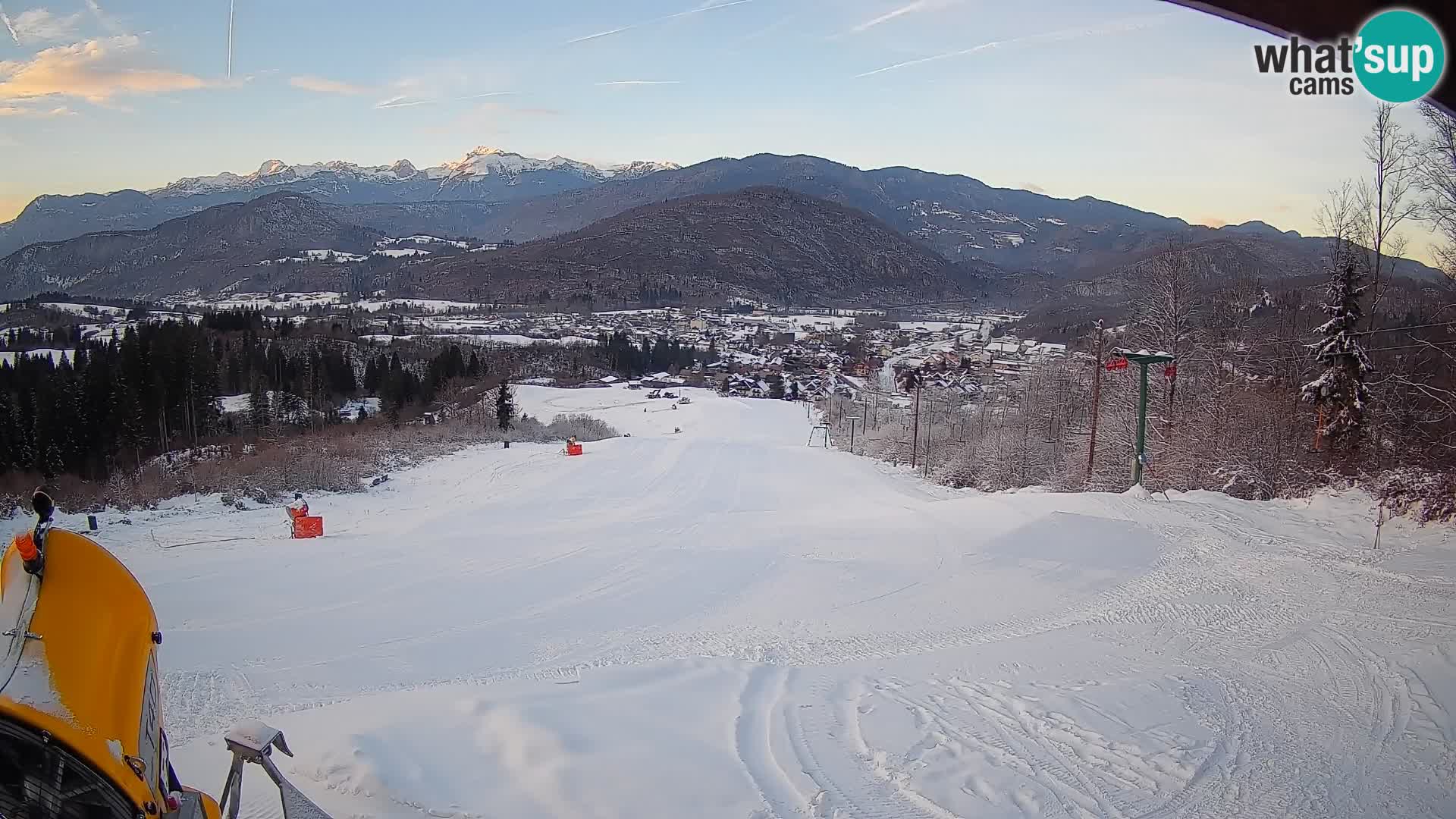 Livekamera Bohinjska Bistrica – Liveblick von der Skistation Kozji Hrbet