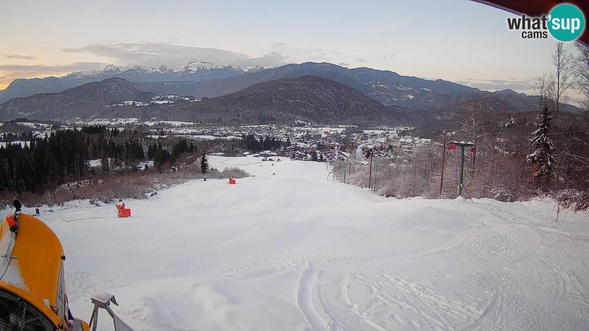 Webcam Bohinjska Bistrica – Vue en direct depuis la station de ski Kozji Hrbet