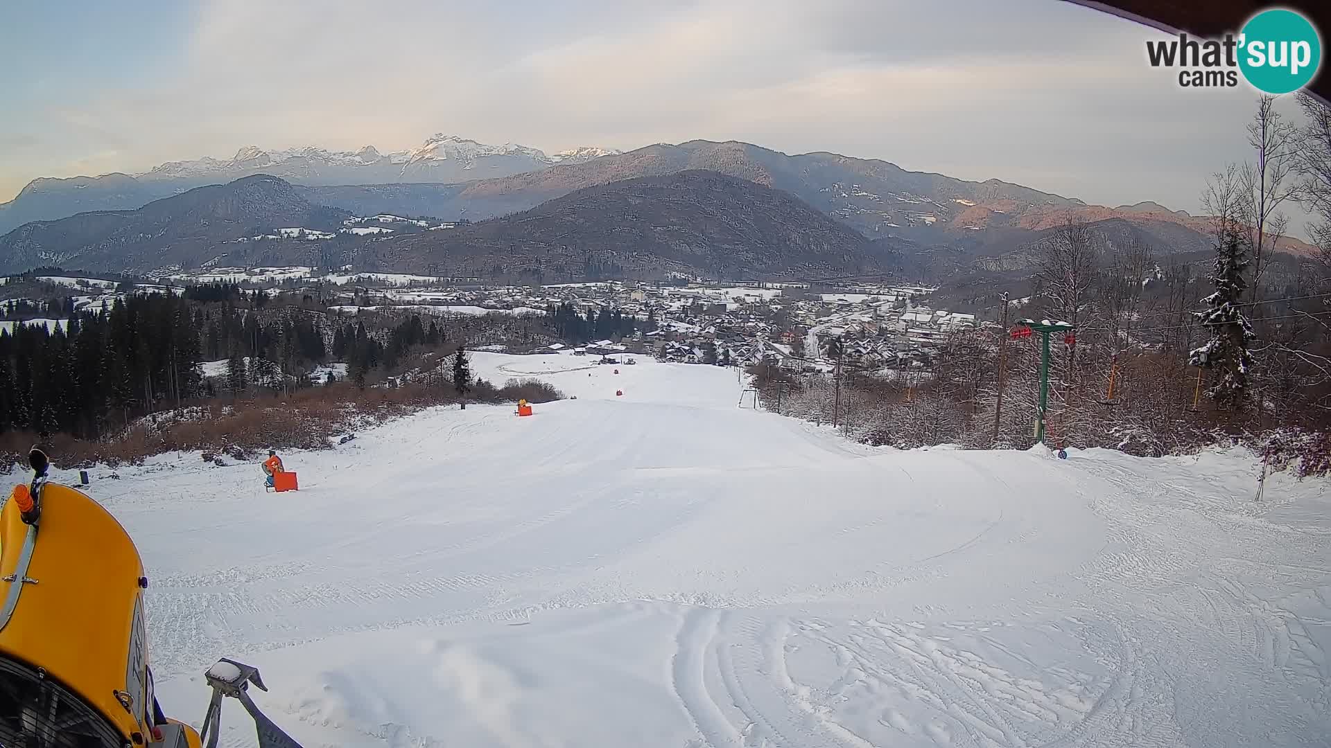 Webcam Bohinjska Bistrica – Vista live dalla stazione sciistica Kozji Hrbet