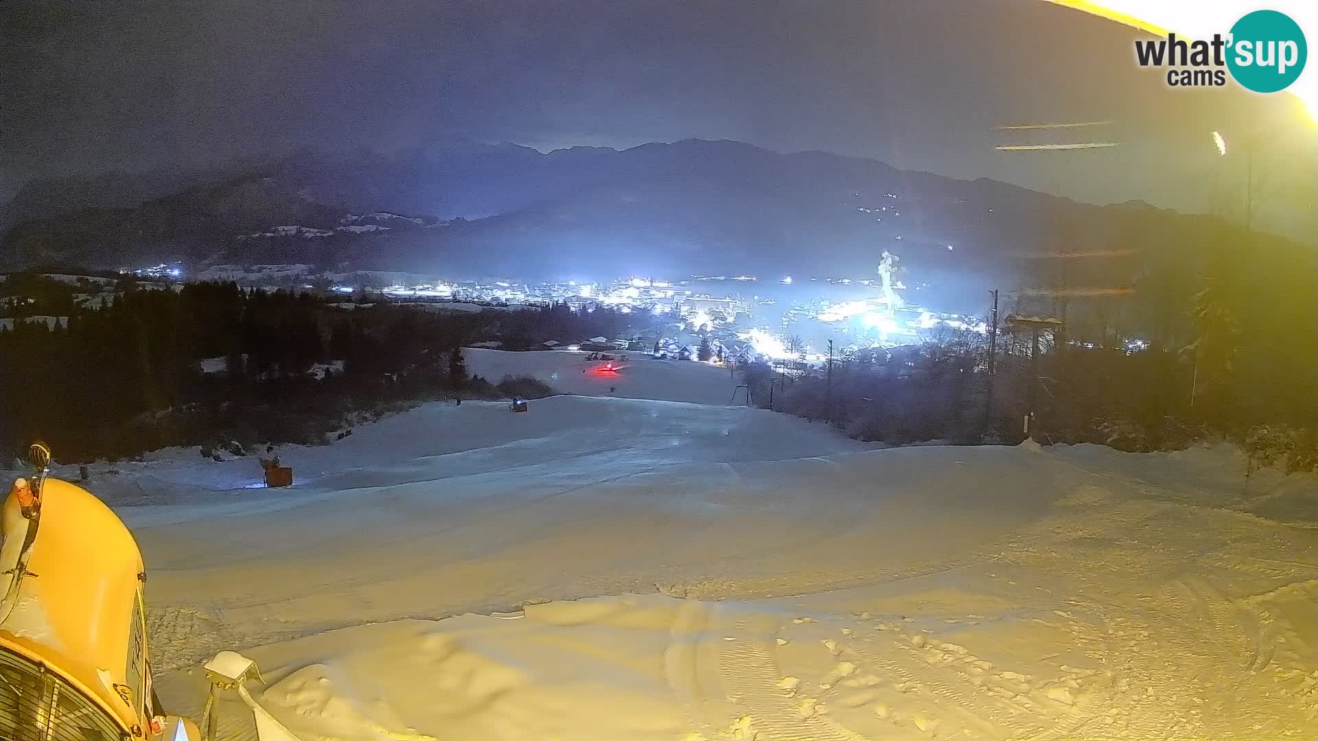Kamera uživo Bohinjska Bistrica – Pogled u stvarnom vremenu sa skijališta Kozji Hrbet