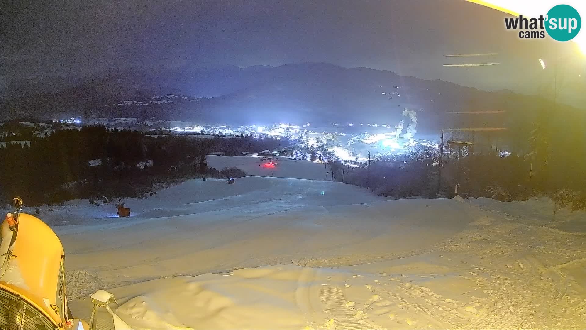 Webcam Bohinjska Bistrica – Vista live dalla stazione sciistica Kozji Hrbet