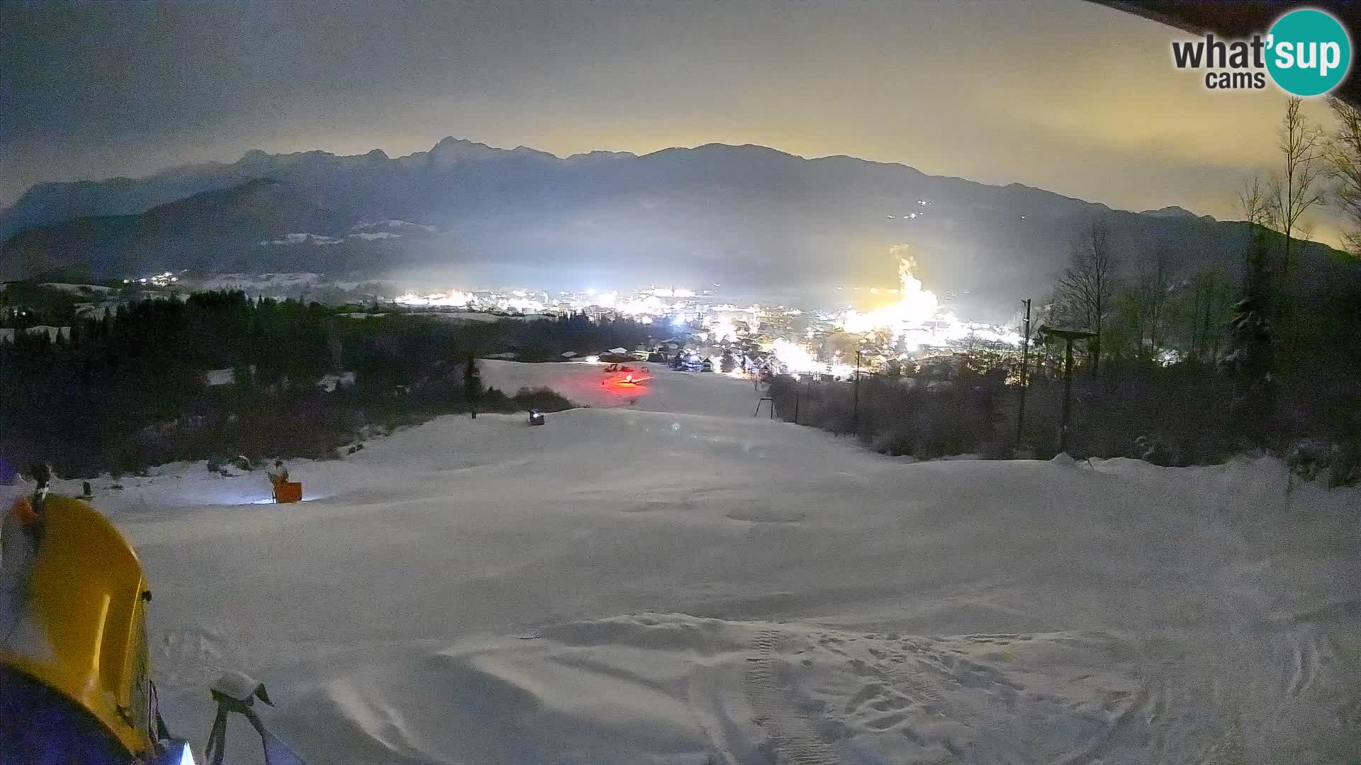 Webcam Bohinjska Bistrica – Live View from Kozji Hrbet Ski Station