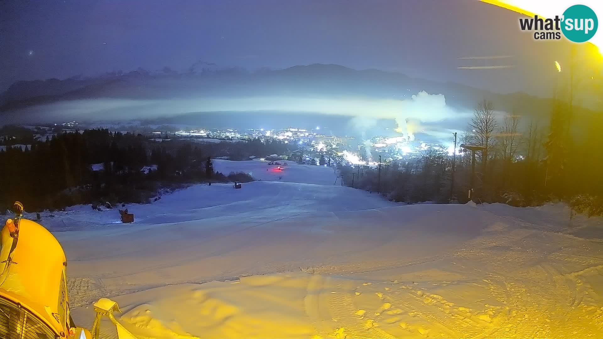 Webcam Bohinjska Bistrica – Live View from Kozji Hrbet Ski Station