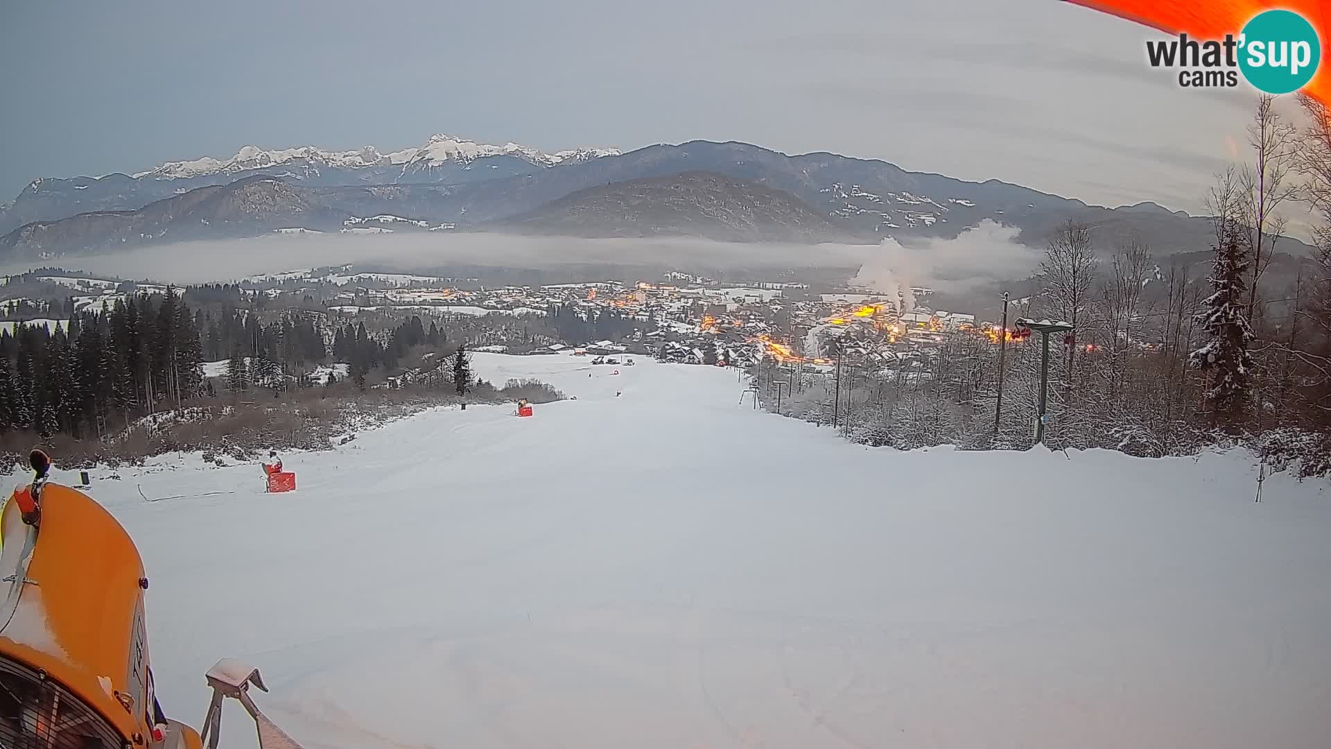 Livekamera Bohinjska Bistrica – Liveblick von der Skistation Kozji Hrbet