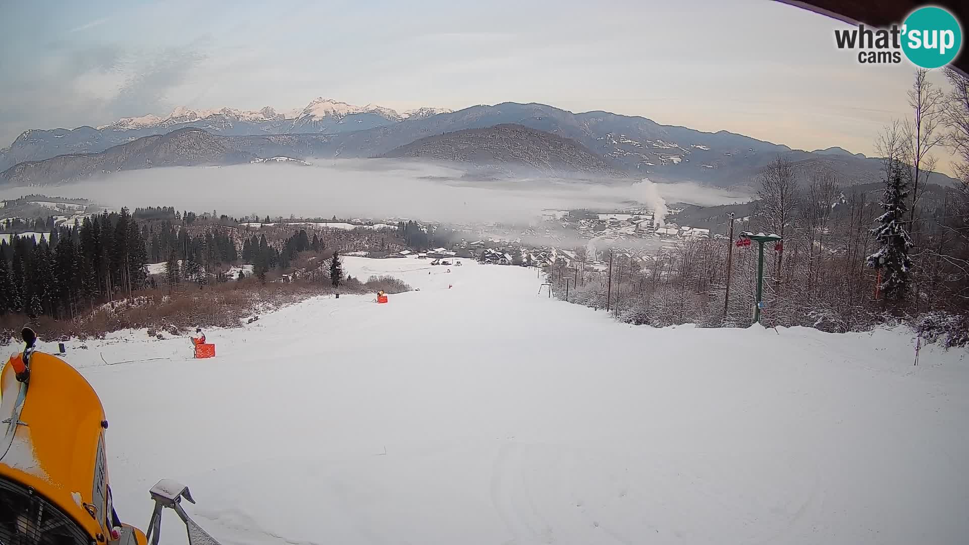 Webcam Bohinjska Bistrica – Vista live dalla stazione sciistica Kozji Hrbet