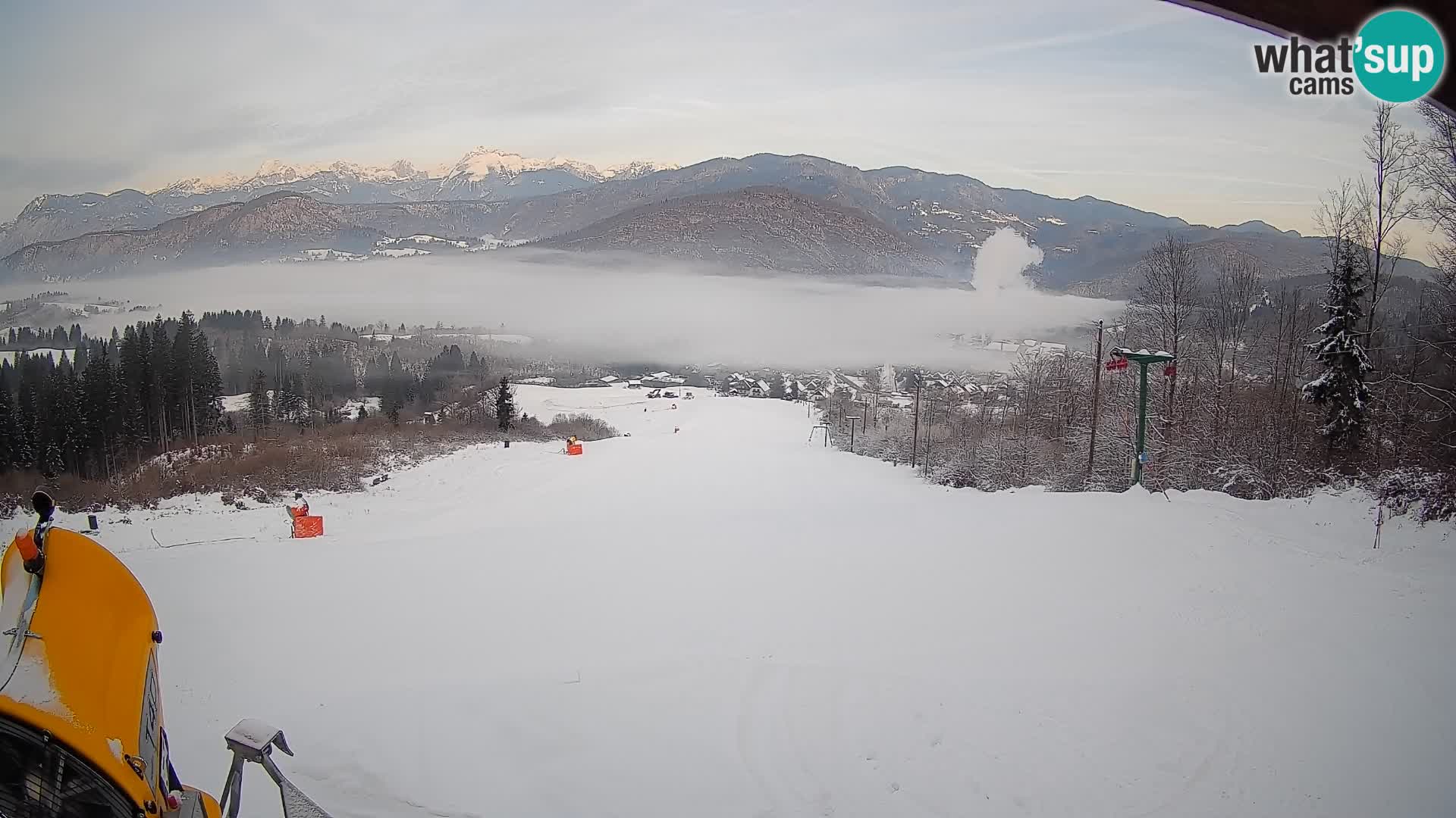 Webcam Bohinjska Bistrica – Vue en direct depuis la station de ski Kozji Hrbet