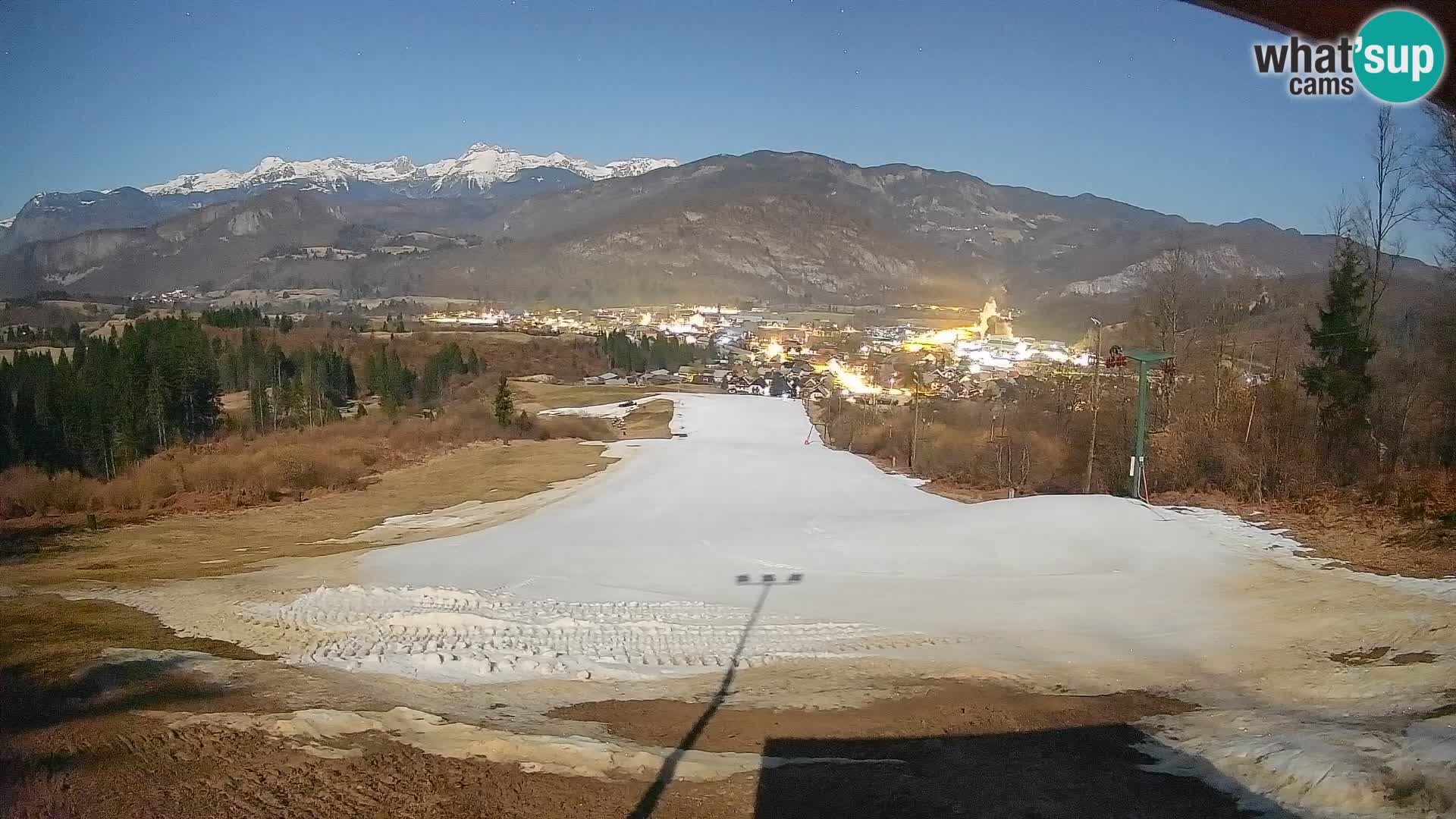 Webcam Bohinjska Bistrica – Vue en direct depuis la station de ski Kozji Hrbet