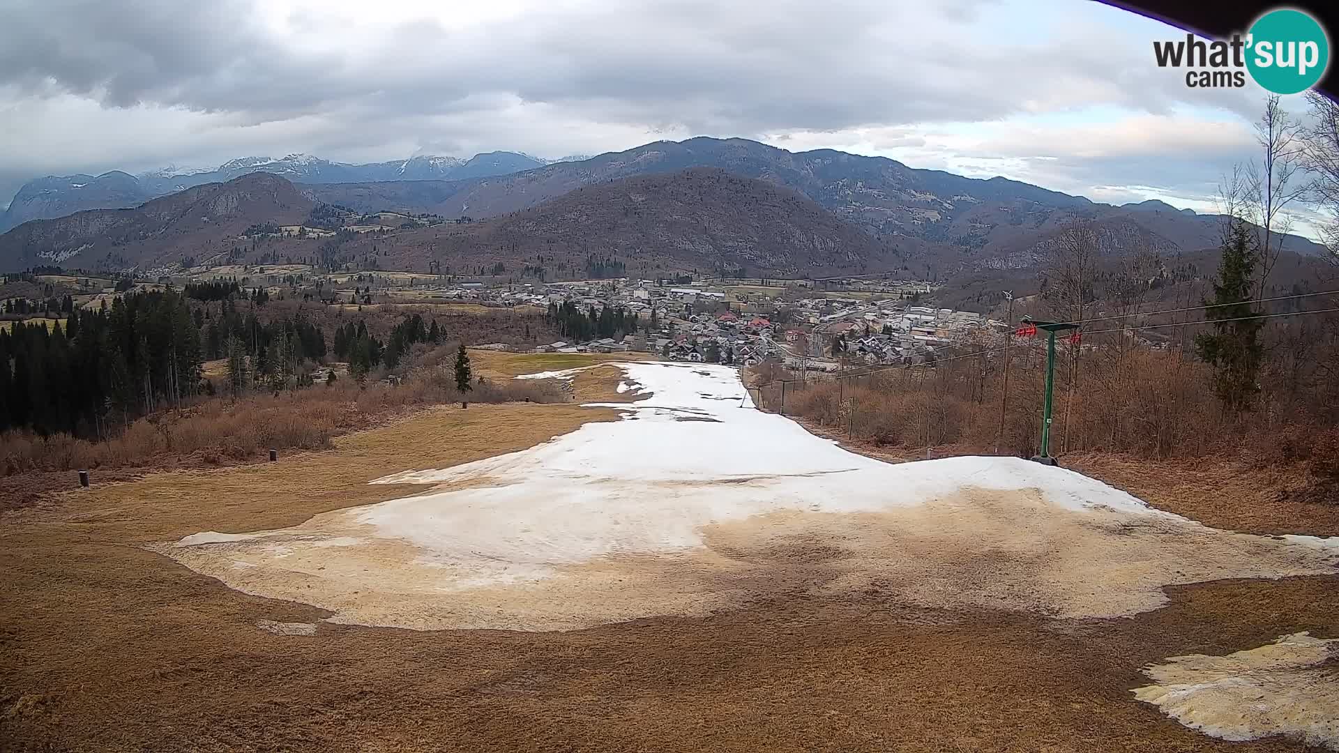 Webcam Bohinjska Bistrica – Live View from Kozji Hrbet Ski Station
