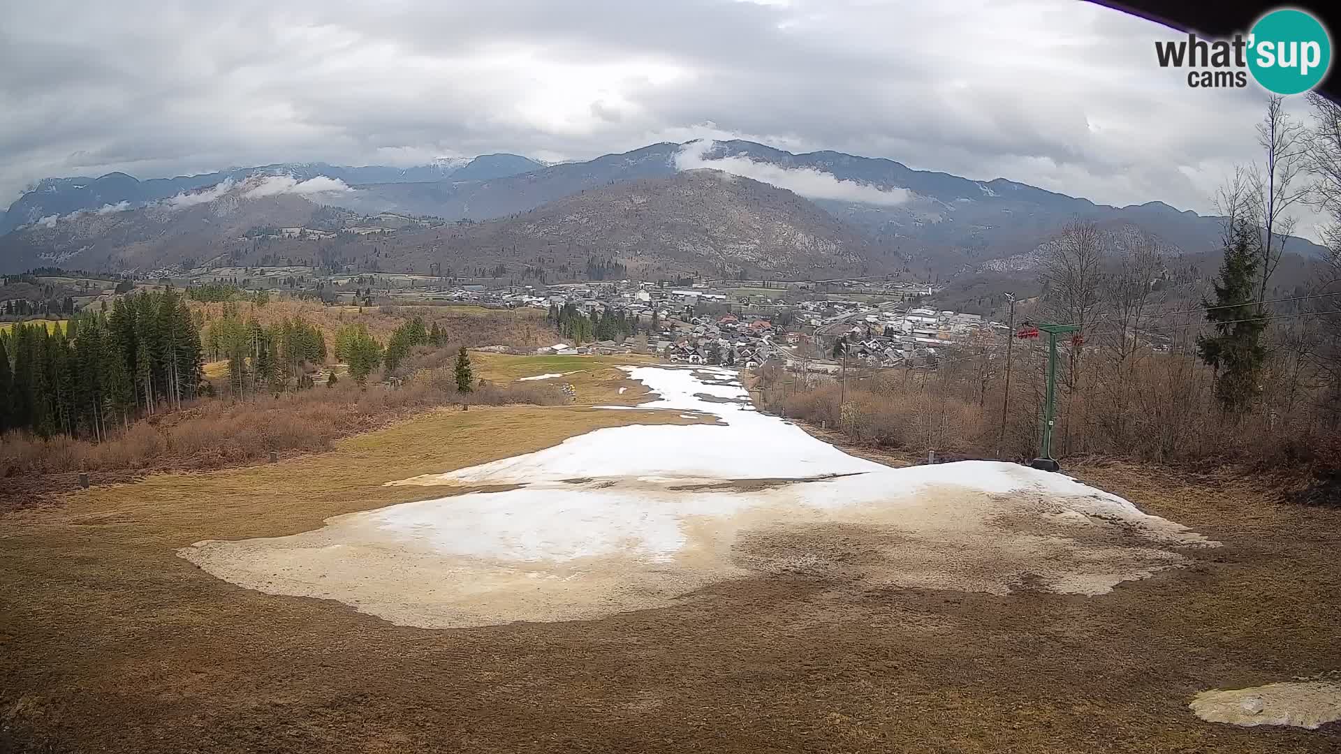 Webcam Bohinjska Bistrica – Vista live dalla stazione sciistica Kozji Hrbet