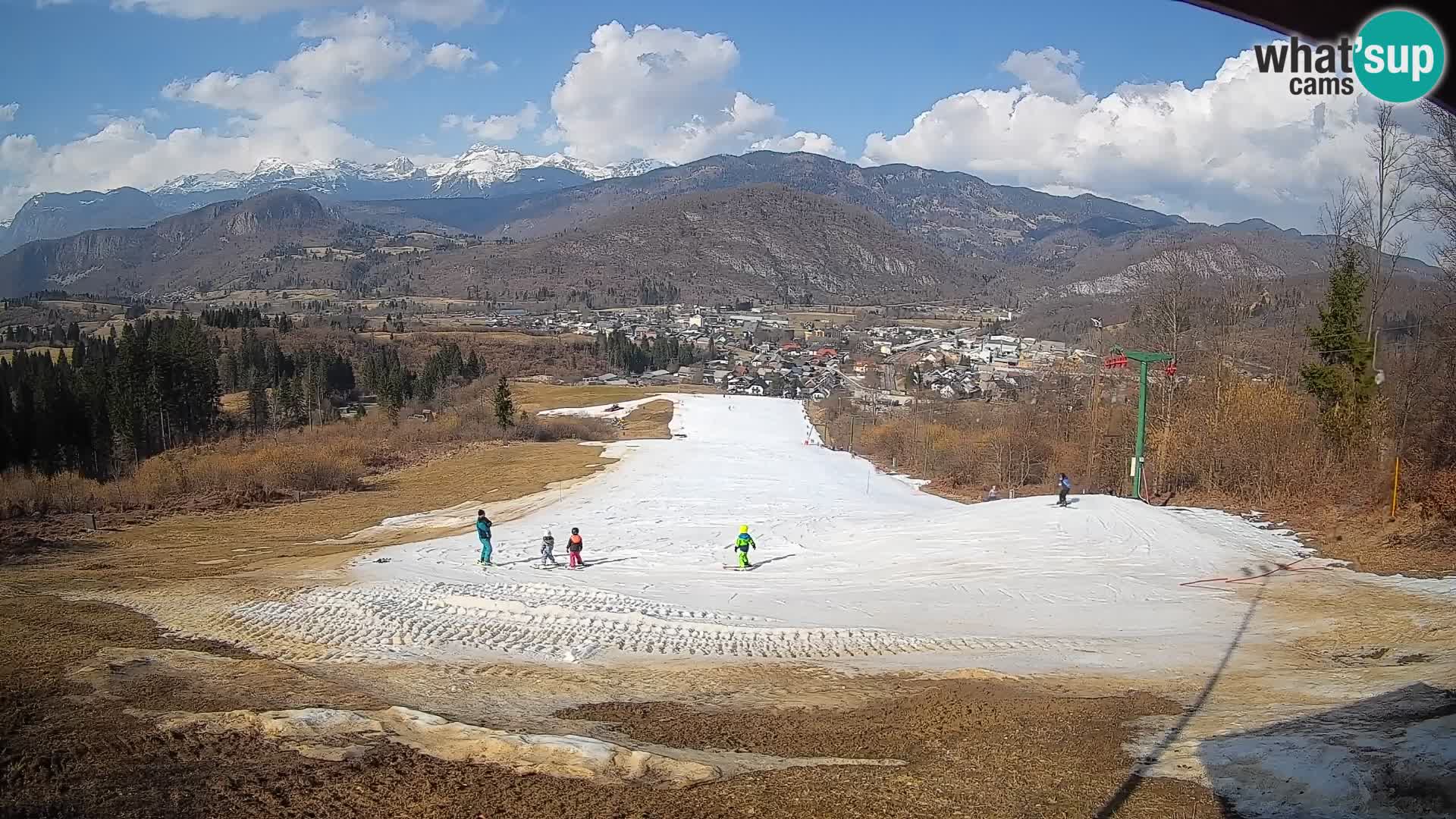 Webcam Bohinjska Bistrica – Live View from Kozji Hrbet Ski Station