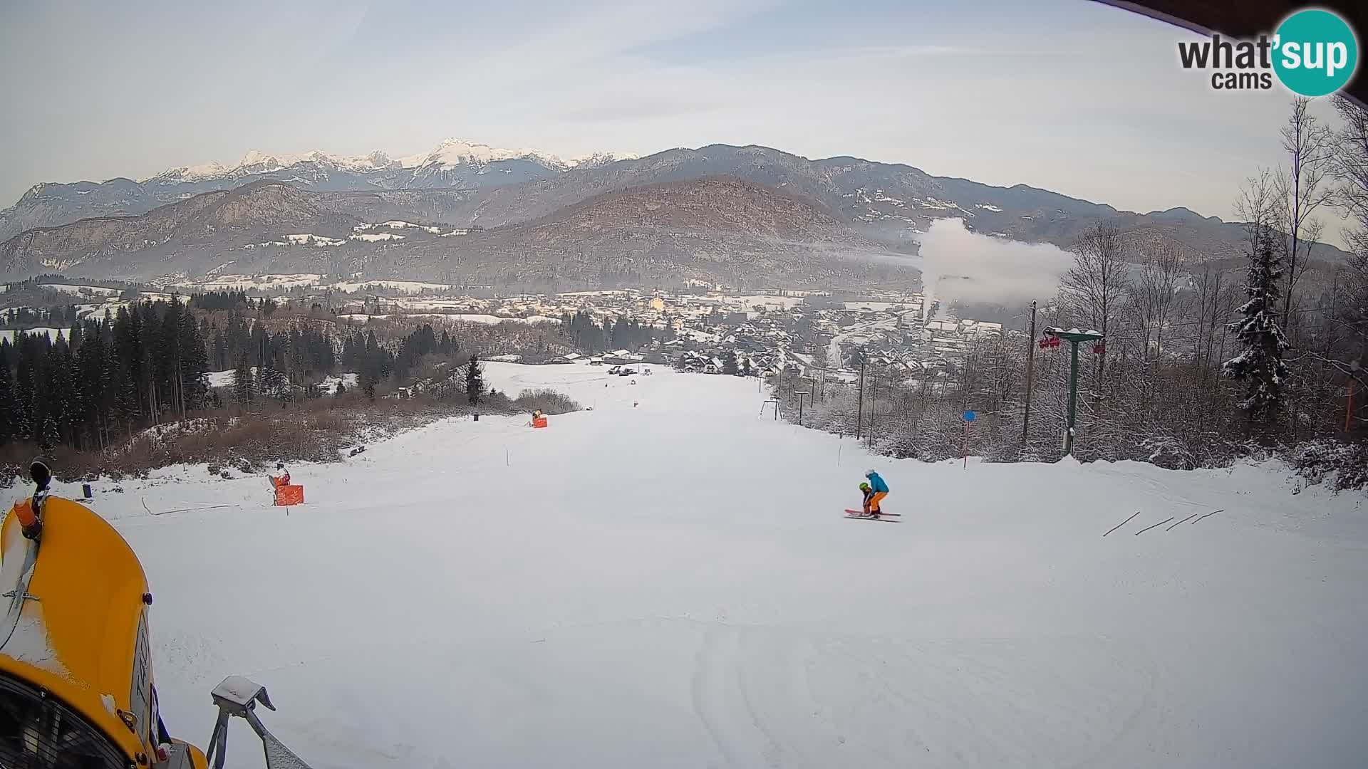 Cámara en vivo Bohinjska Bistrica – Vista en directo desde la estación de esquí Kozji Hrbet
