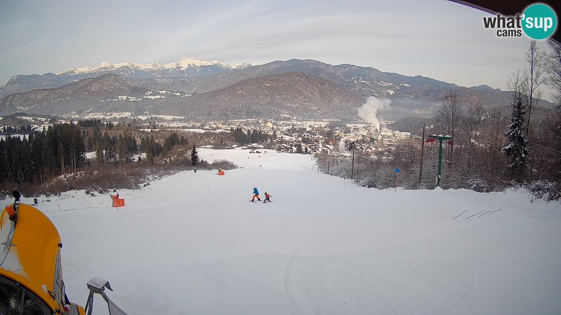 Livekamera Bohinjska Bistrica – Liveblick von der Skistation Kozji Hrbet