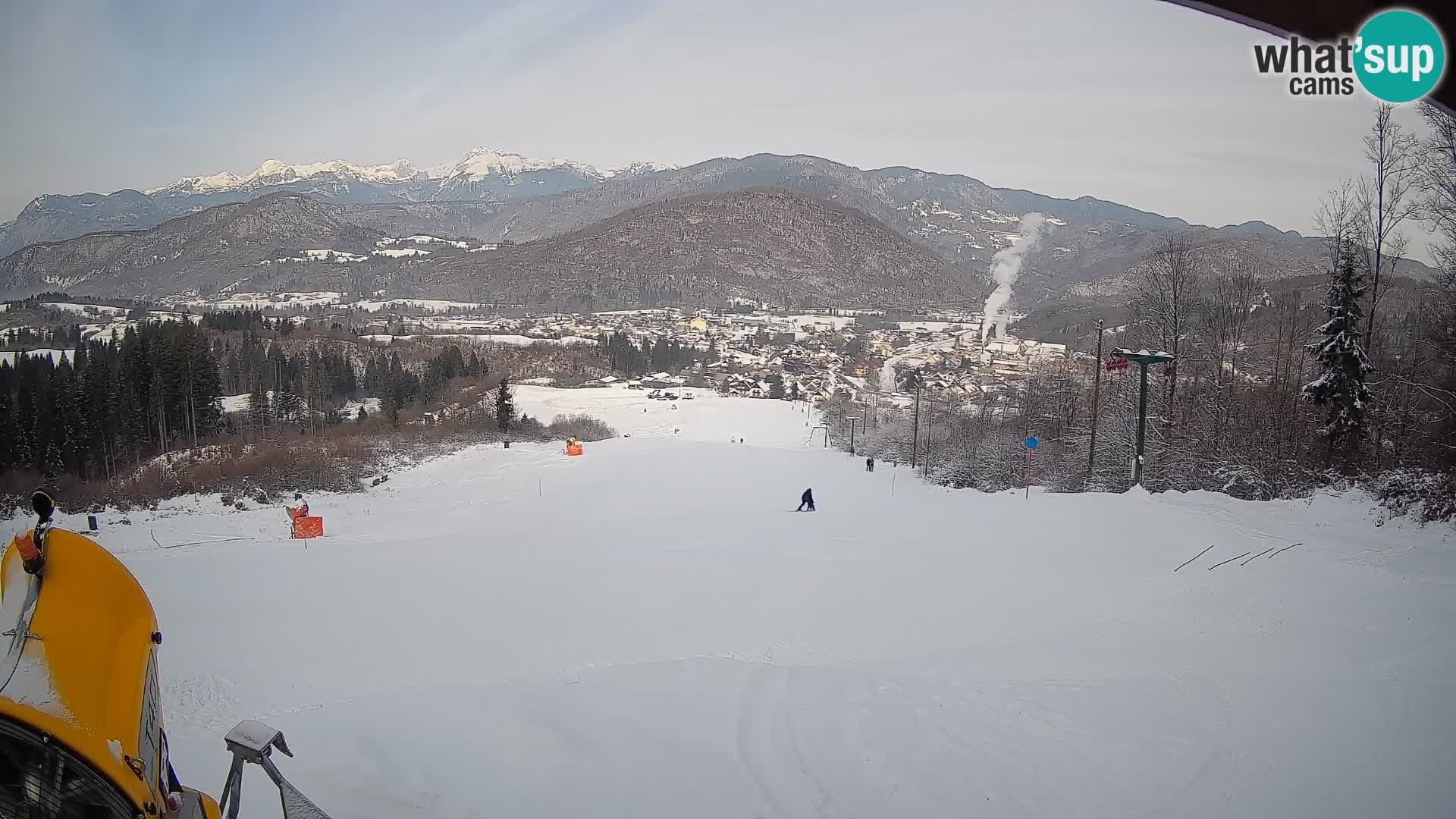 Webcam Bohinjska Bistrica – Vista live dalla stazione sciistica Kozji Hrbet