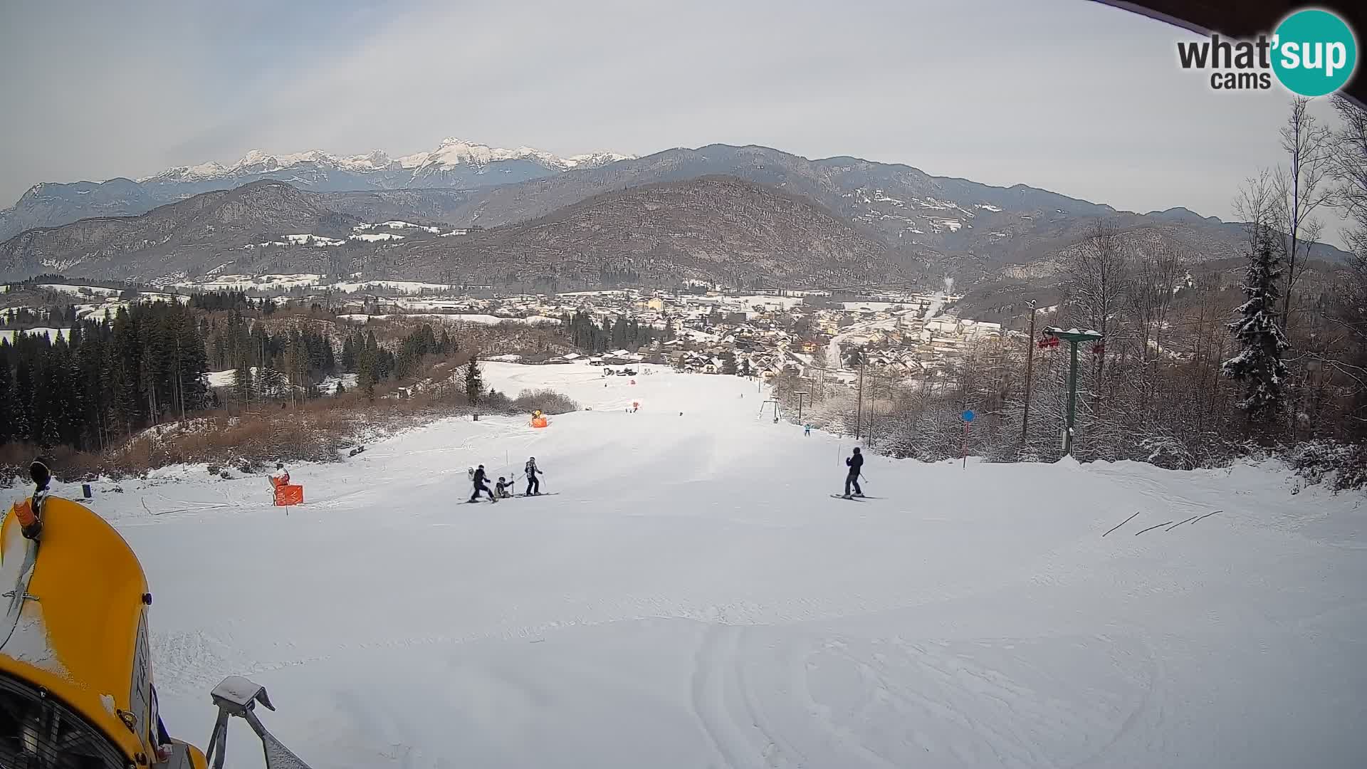 Livekamera Bohinjska Bistrica – Liveblick von der Skistation Kozji Hrbet