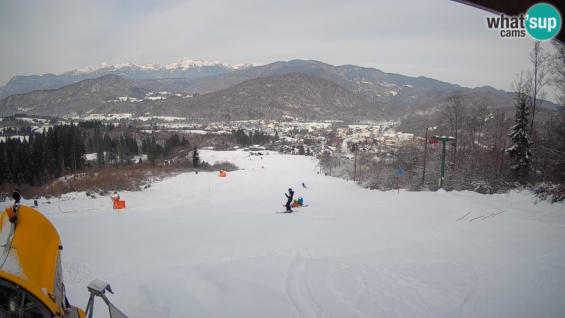 Webcam Bohinjska Bistrica – Vue en direct depuis la station de ski Kozji Hrbet