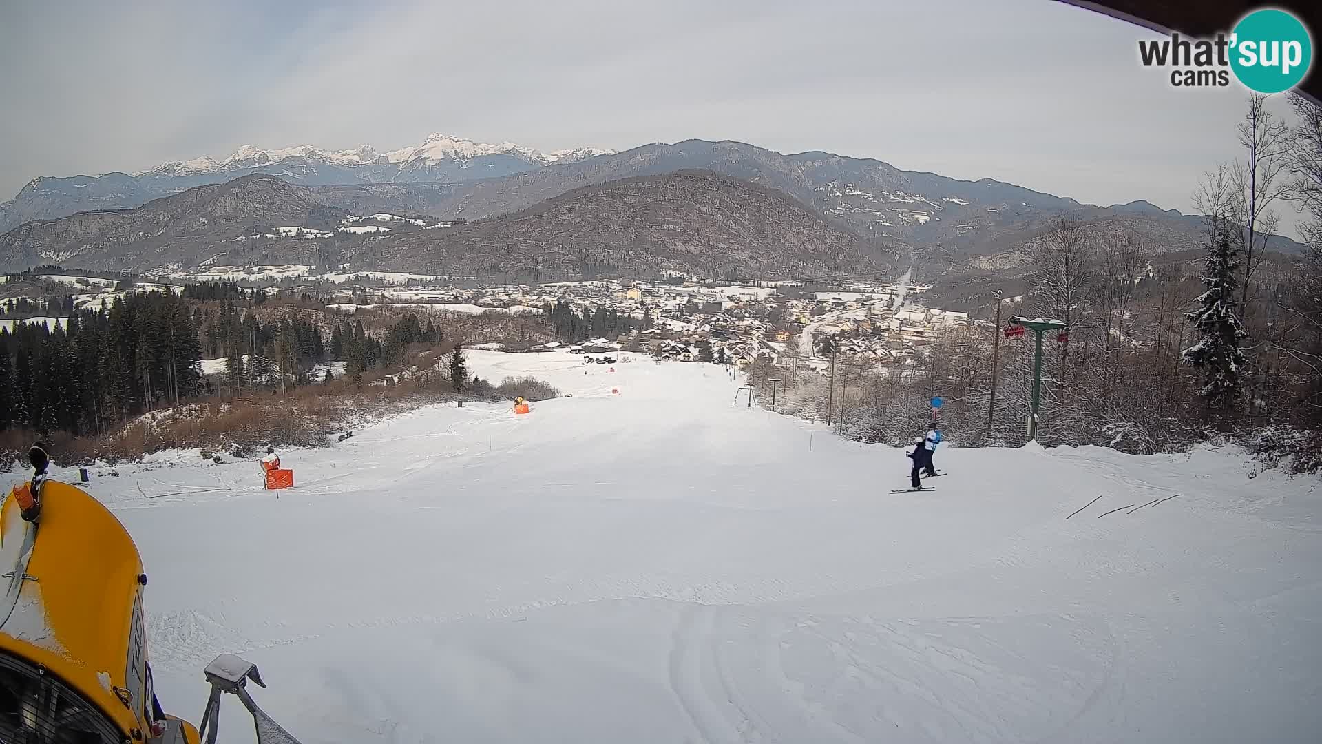 Webcam Bohinjska Bistrica – Vue en direct depuis la station de ski Kozji Hrbet