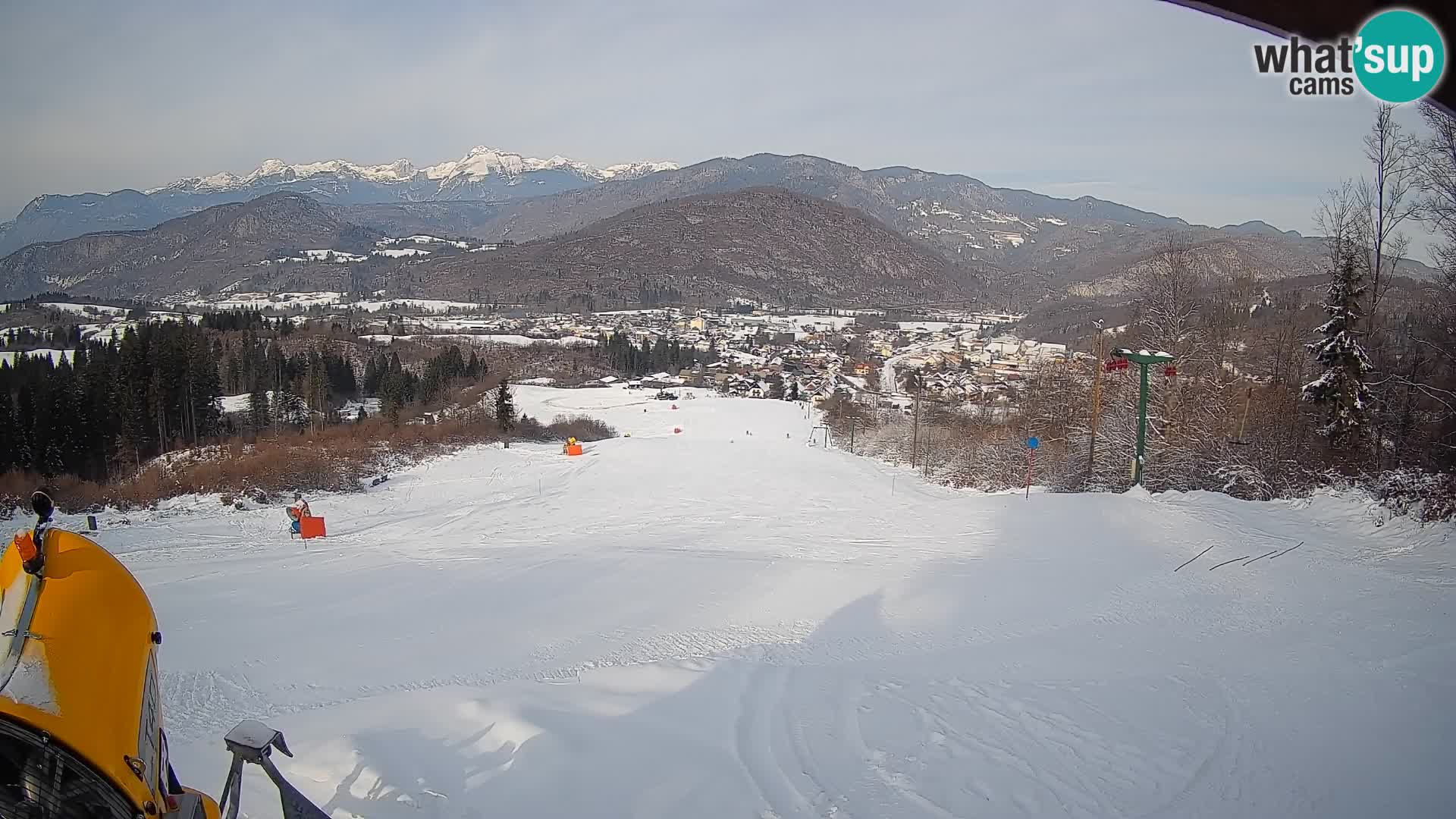 Webcam Bohinjska Bistrica – Live View from Kozji Hrbet Ski Station
