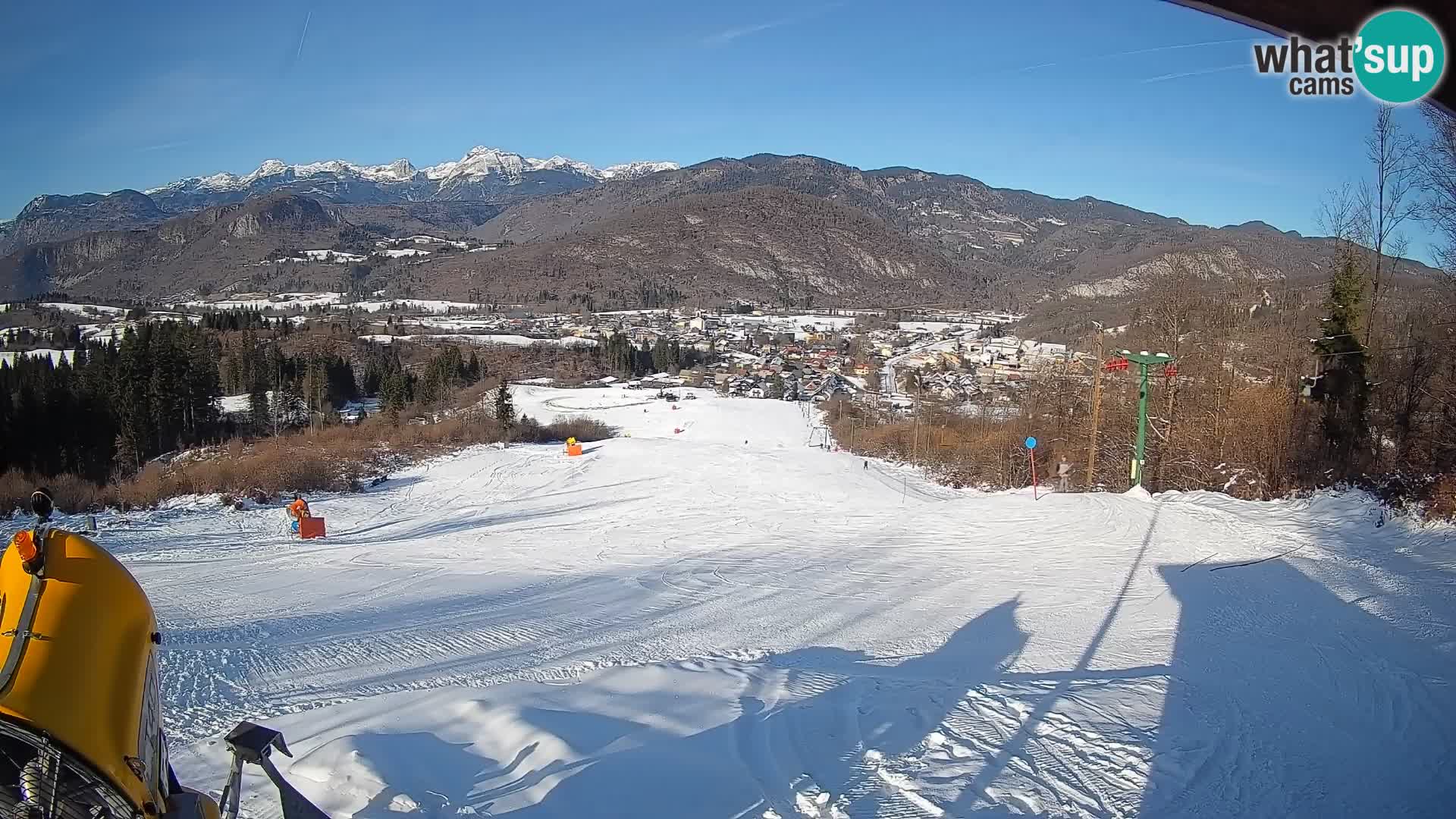 Livekamera Bohinjska Bistrica – Liveblick von der Skistation Kozji Hrbet
