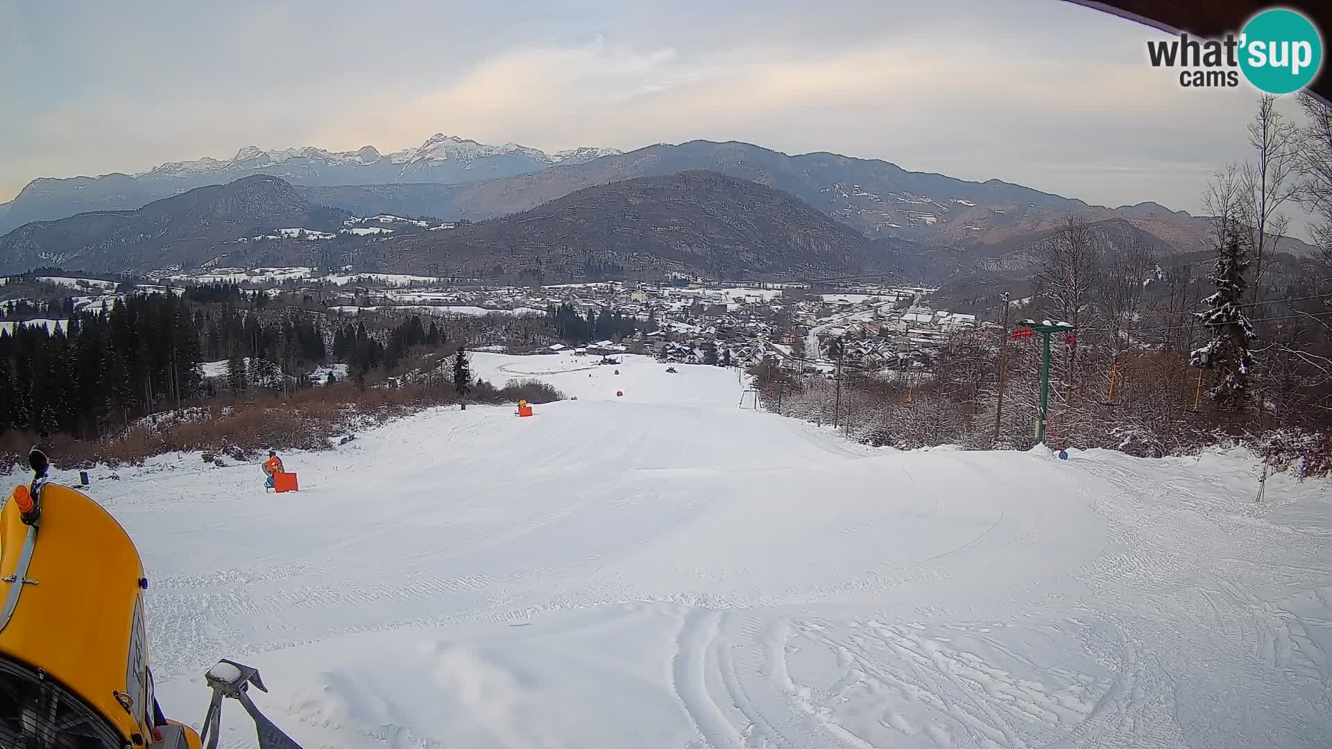 Webcam Bohinjska Bistrica – Vue en direct depuis la station de ski Kozji Hrbet