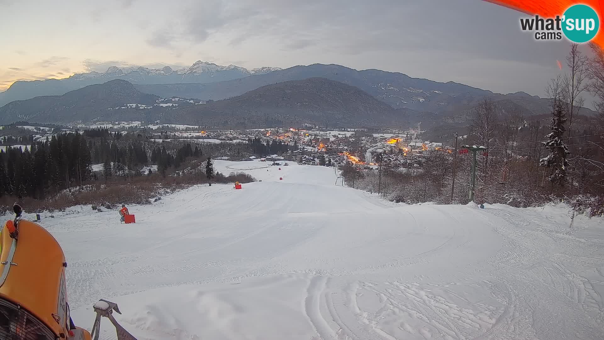 Webcam Bohinjska Bistrica – Vista live dalla stazione sciistica Kozji Hrbet