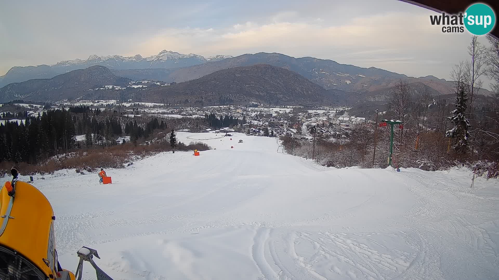Webcam Bohinjska Bistrica – Live View from Kozji Hrbet Ski Station