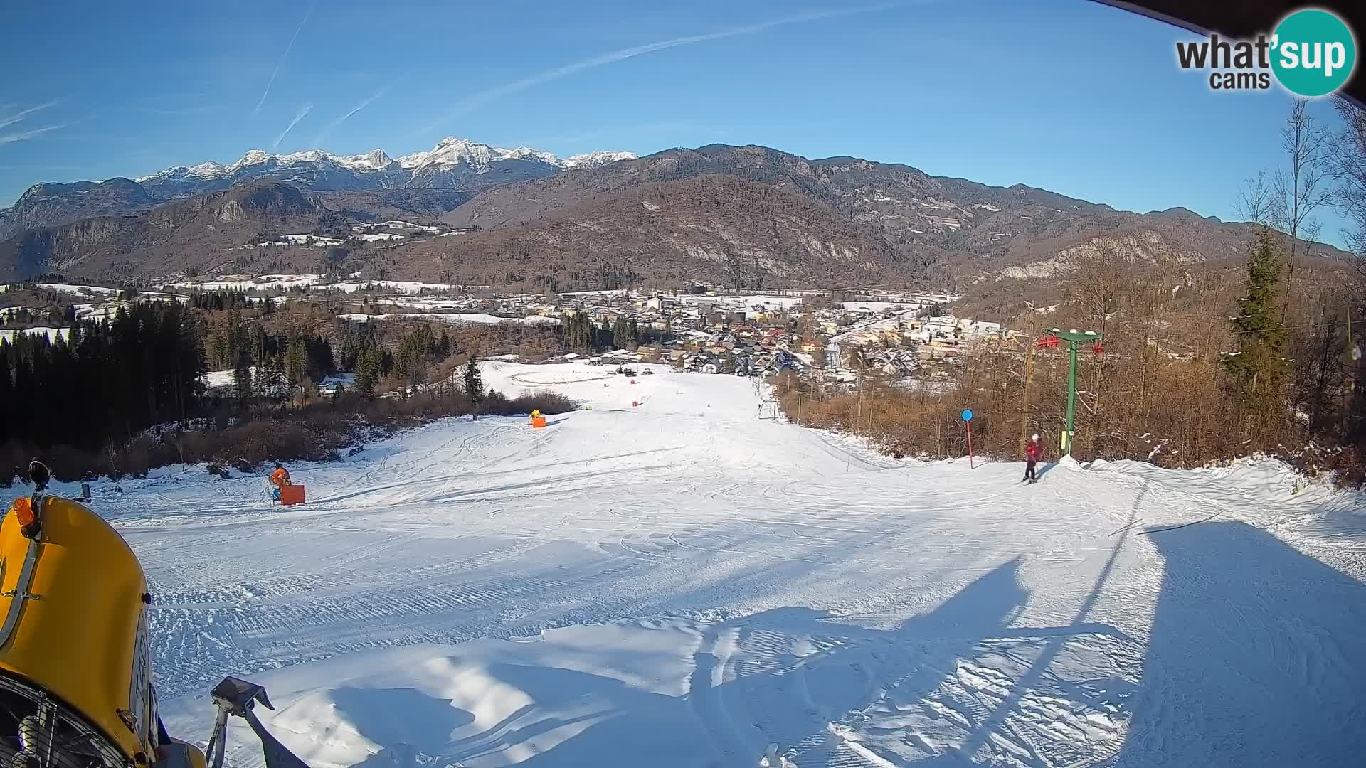Webcam Bohinjska Bistrica – Vue en direct depuis la station de ski Kozji Hrbet